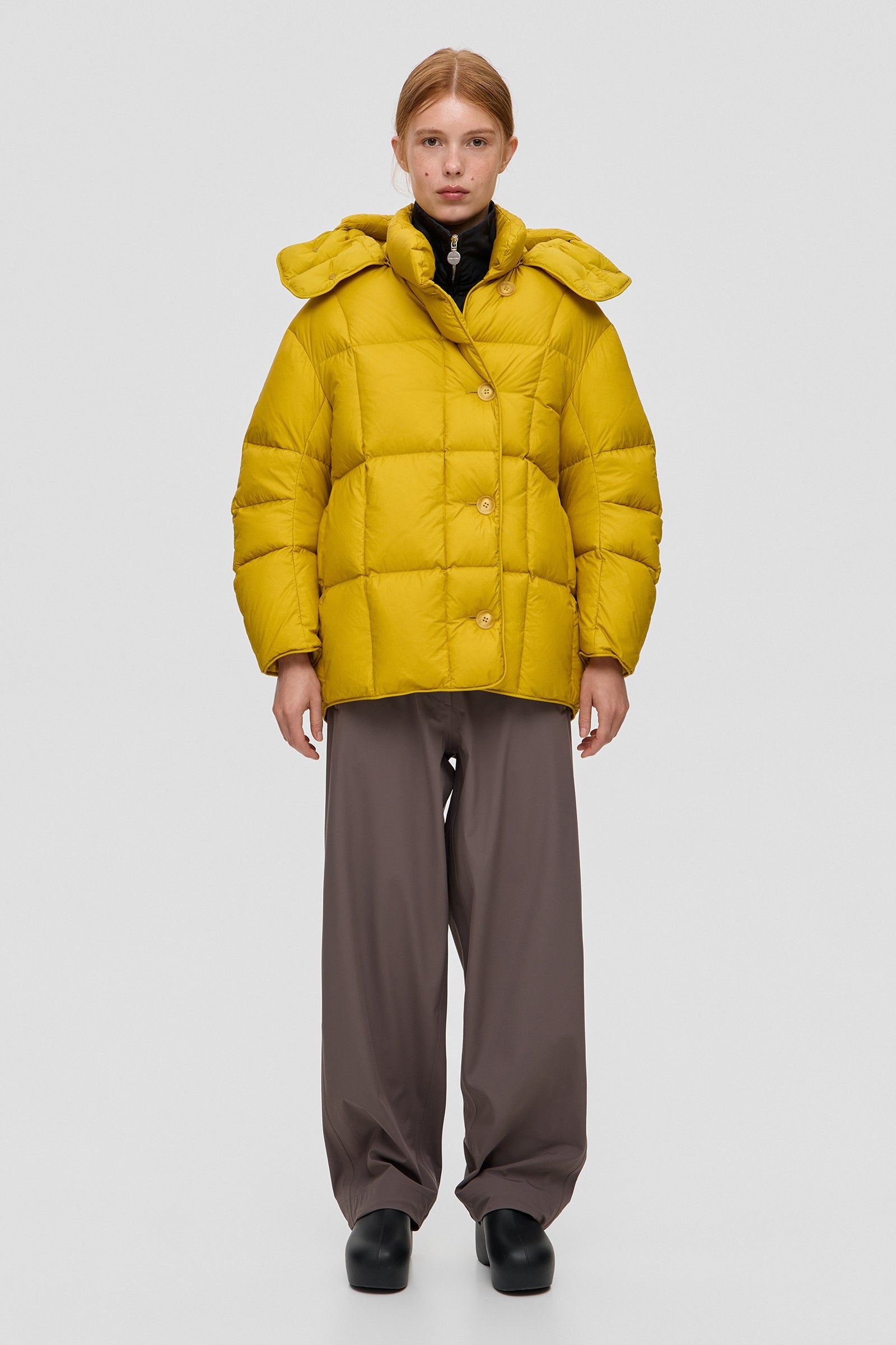 COZY NIMBO JACKET MICRO MUSTARD - IENKI IENKI