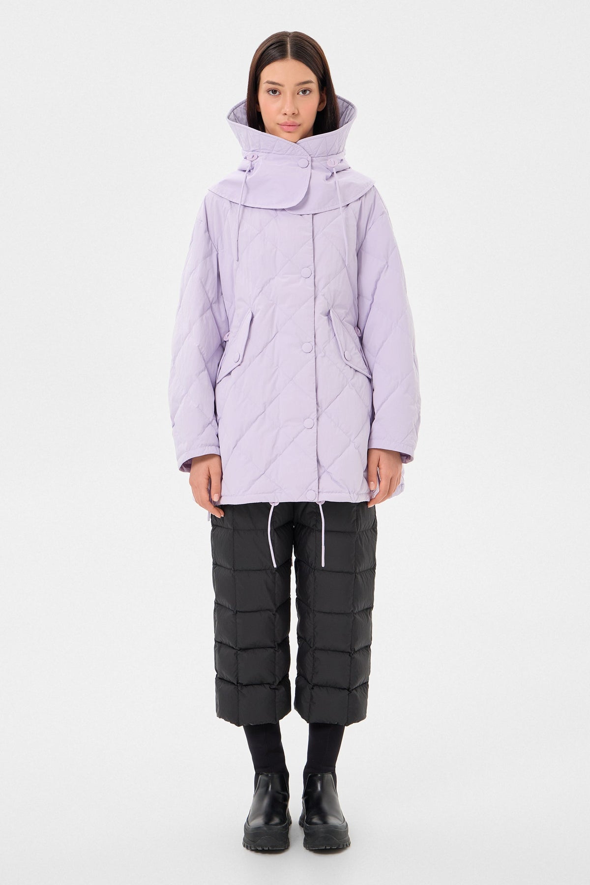 CYCLONE SHORT ENNIO LILAC - IENKI IENKI