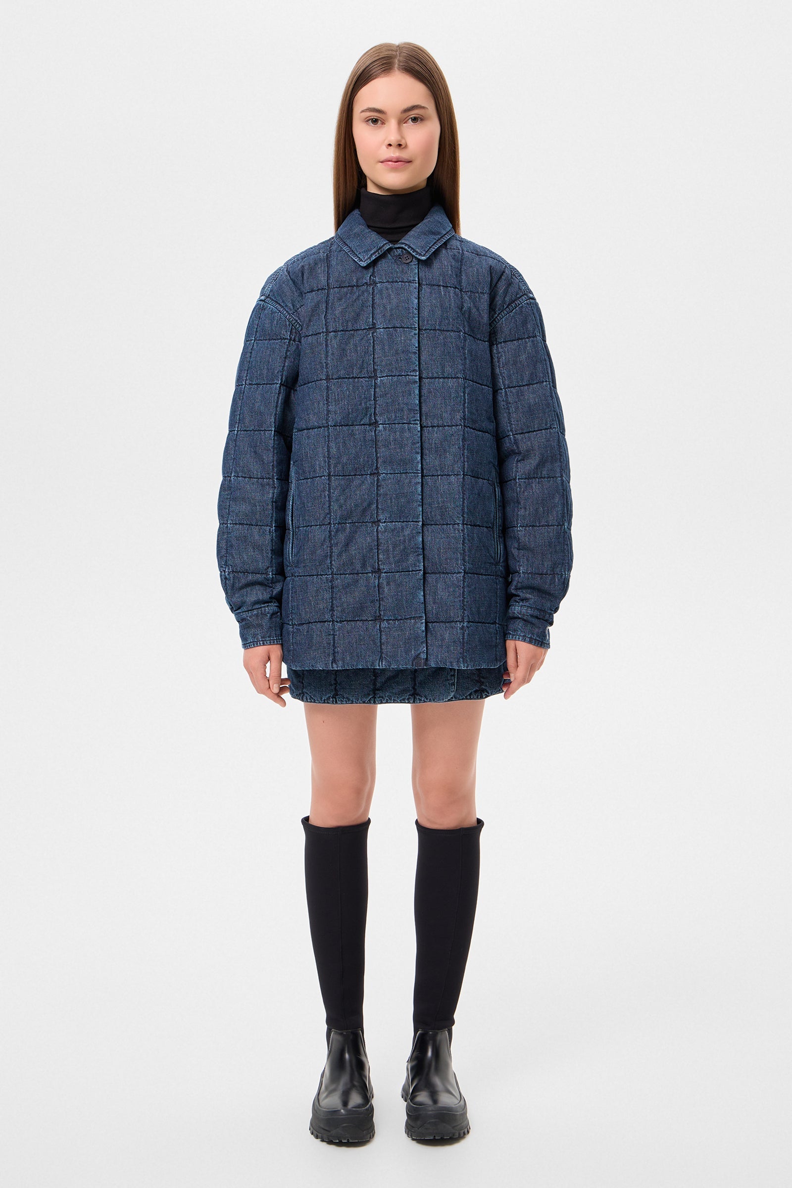 DENIM KALIK SHIRT BLUE - IENKI IENKI