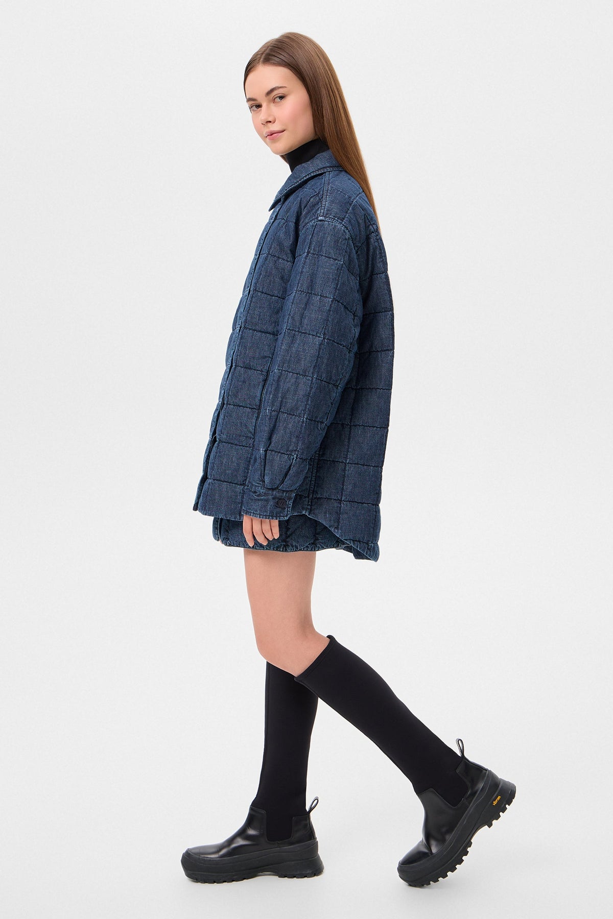 DENIM KALIK SHIRT BLUE - IENKI IENKI