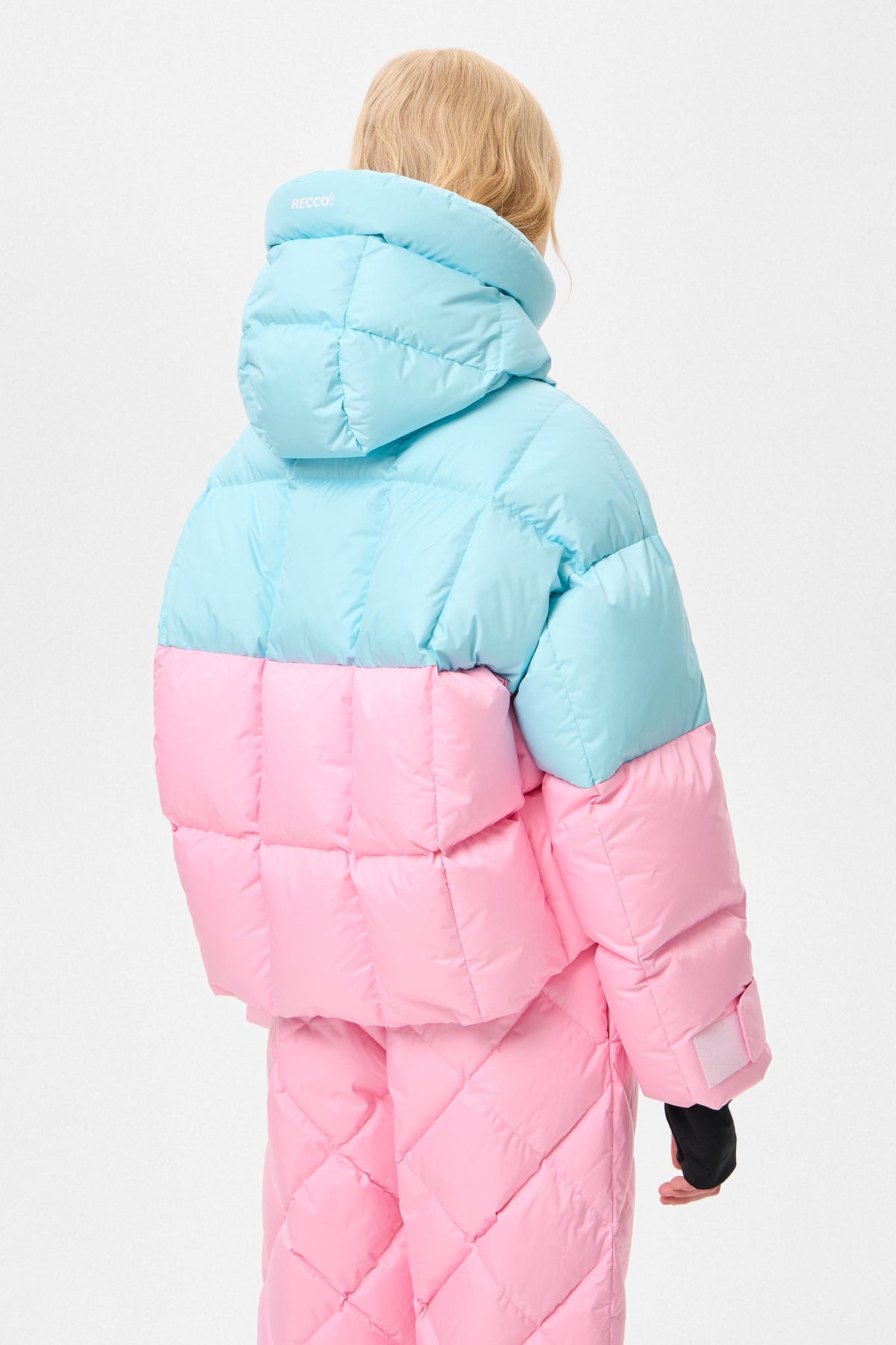 DOUBLE APRES SKI WENDY JACKET TEC AQUA+ PINK - IENKI IENKI