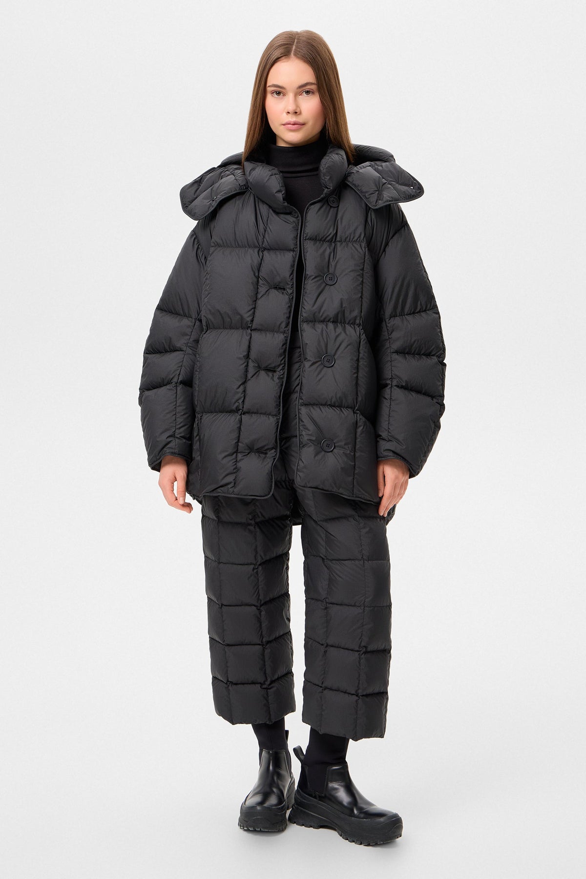 DUNNO PANTS MICRO BLACK - IENKI IENKI