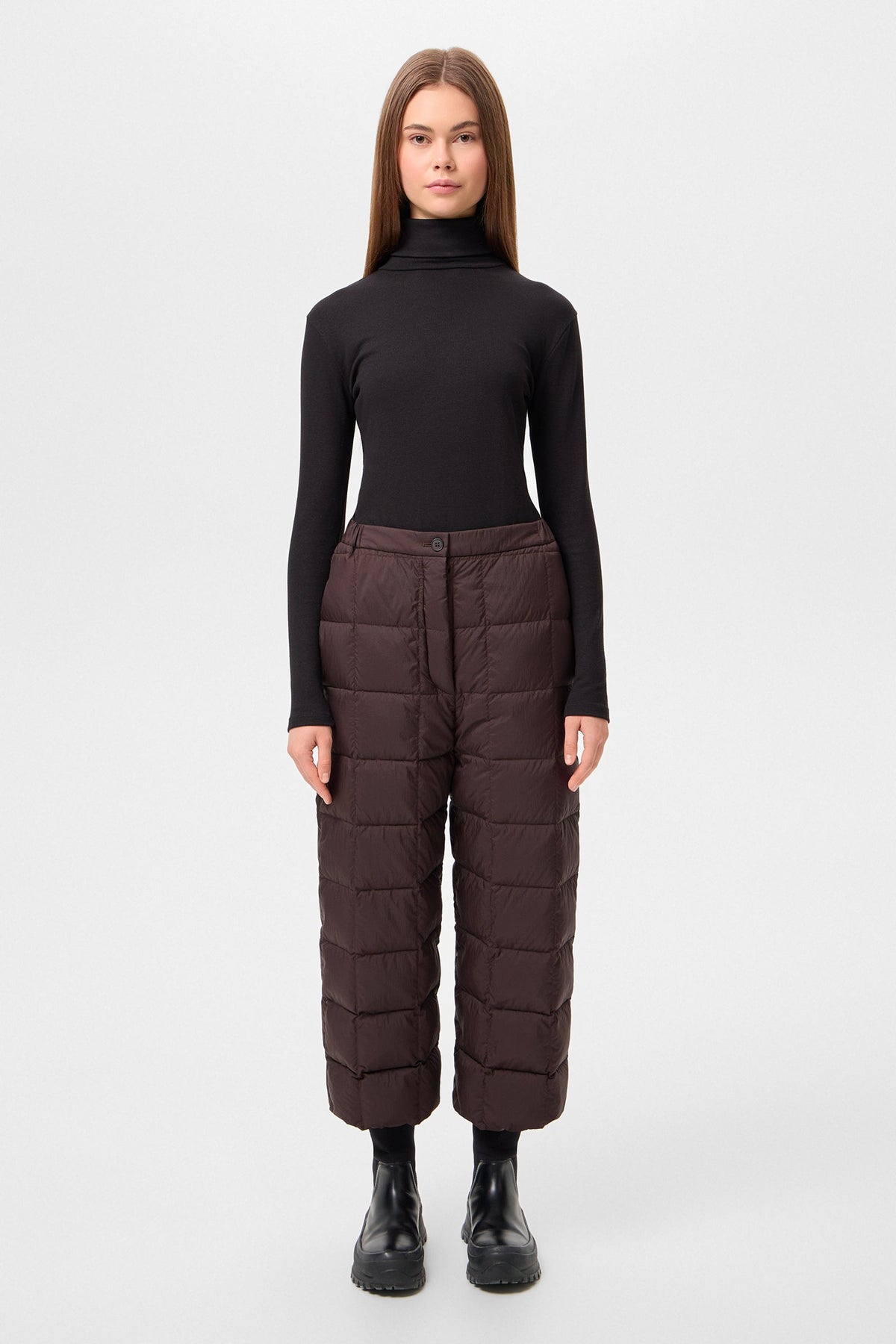 DUNNO PANTS MICRO BROWN - IENKI IENKI