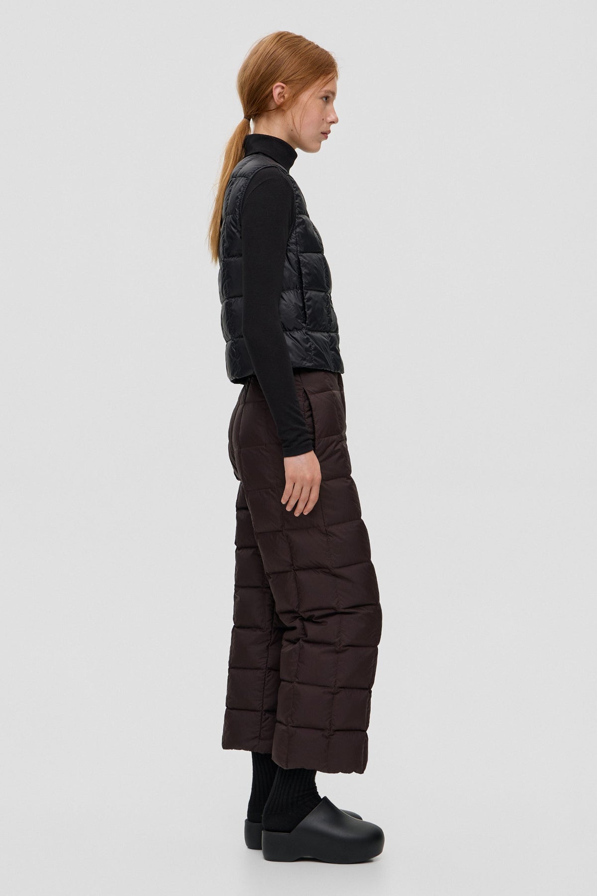 DUNNO PANTS MICRO BROWN - IENKI IENKI