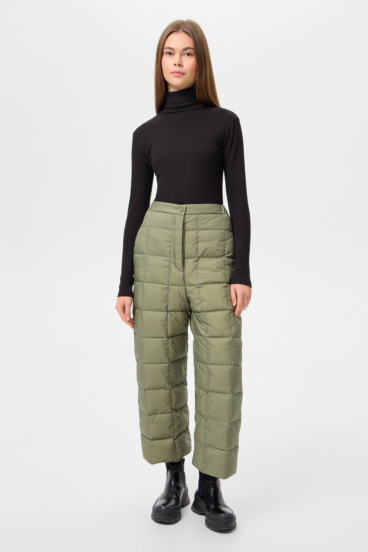 DUNNO PANTS MICRO OLIVE GREEN - IENKI IENKI
