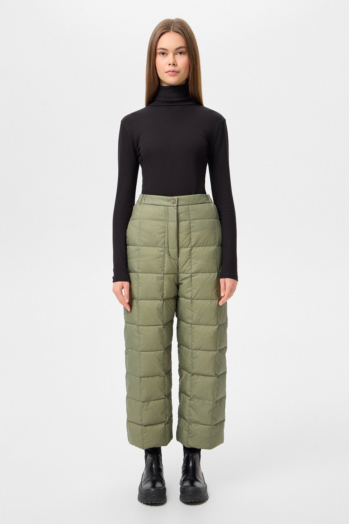 DUNNO PANTS MICRO OLIVE GREEN - IENKI IENKI