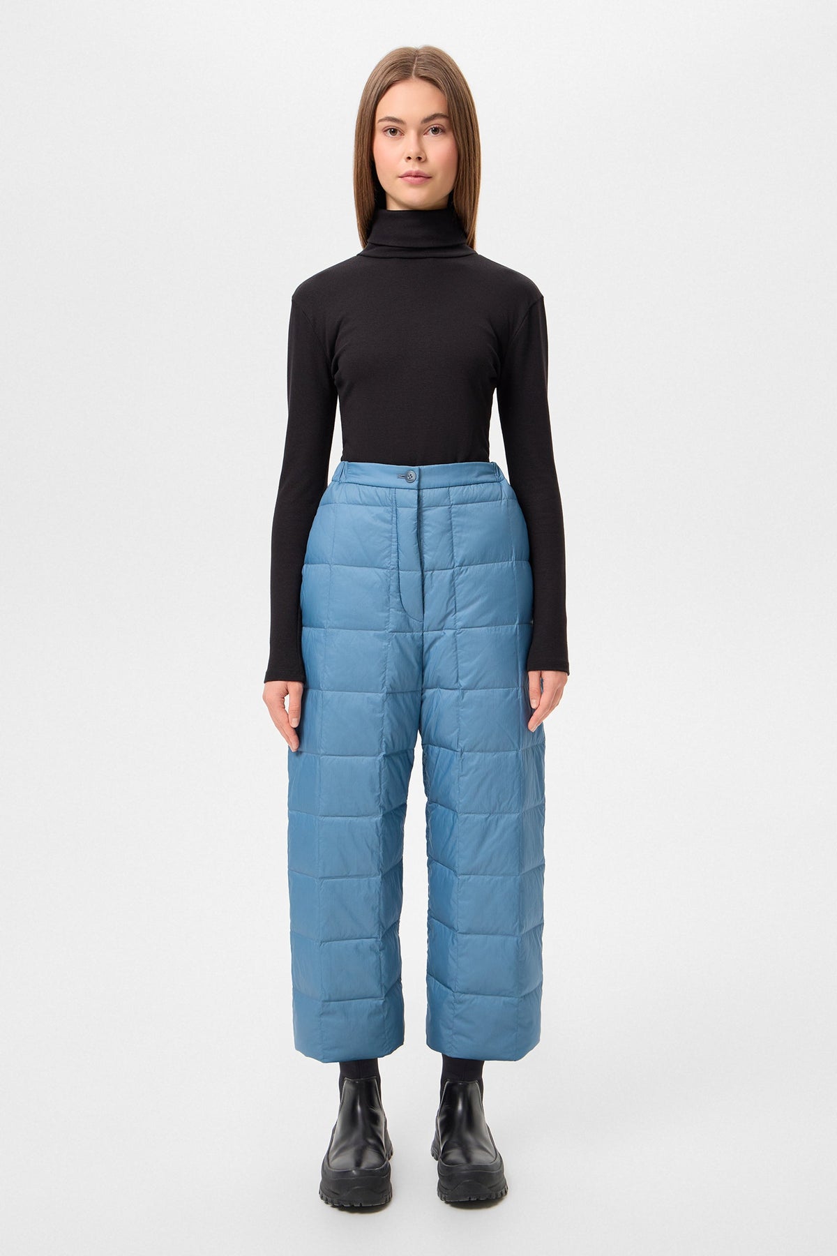 DUNNO PANTS MICRO STONE BLUE - IENKI IENKI