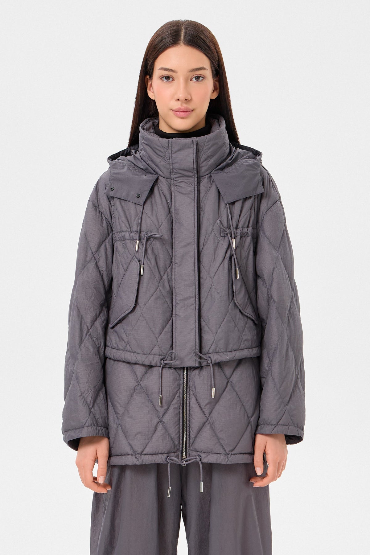 EMBER COAT KETCHUP GREY - IENKI IENKI