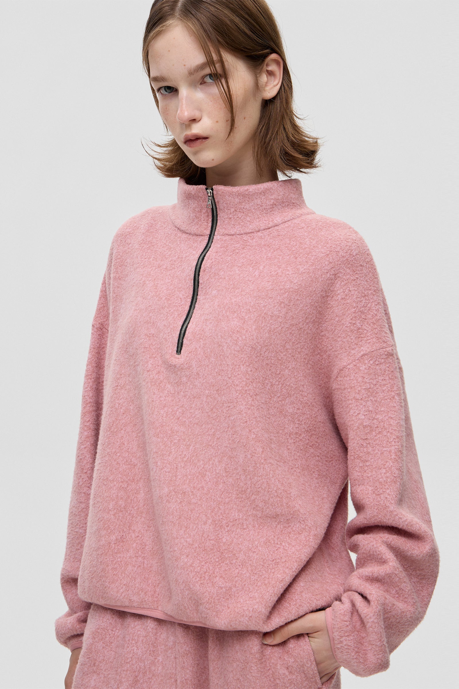 HAVEN FLEECE FLUFFY PINK - IENKI IENKI