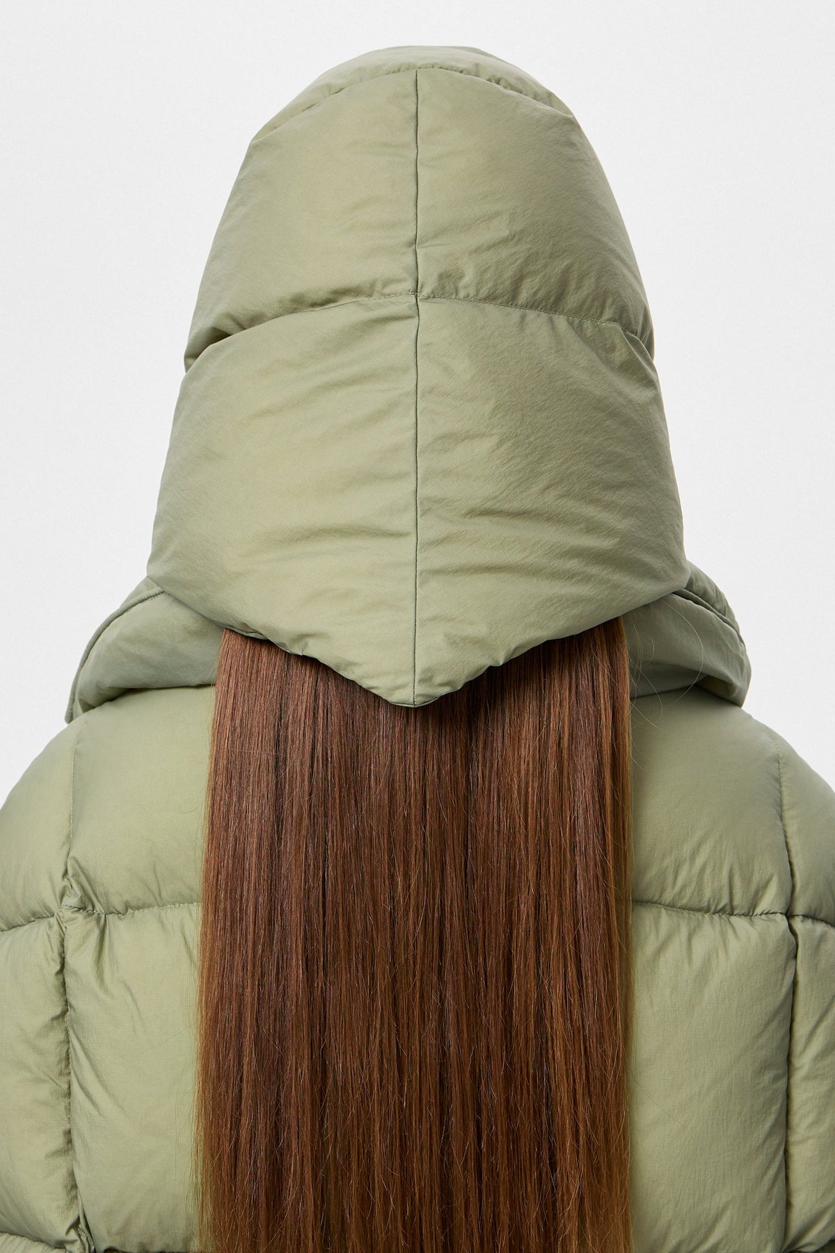 HUSTKA HOOD MICRO OLIVE GREEN - IENKI IENKI