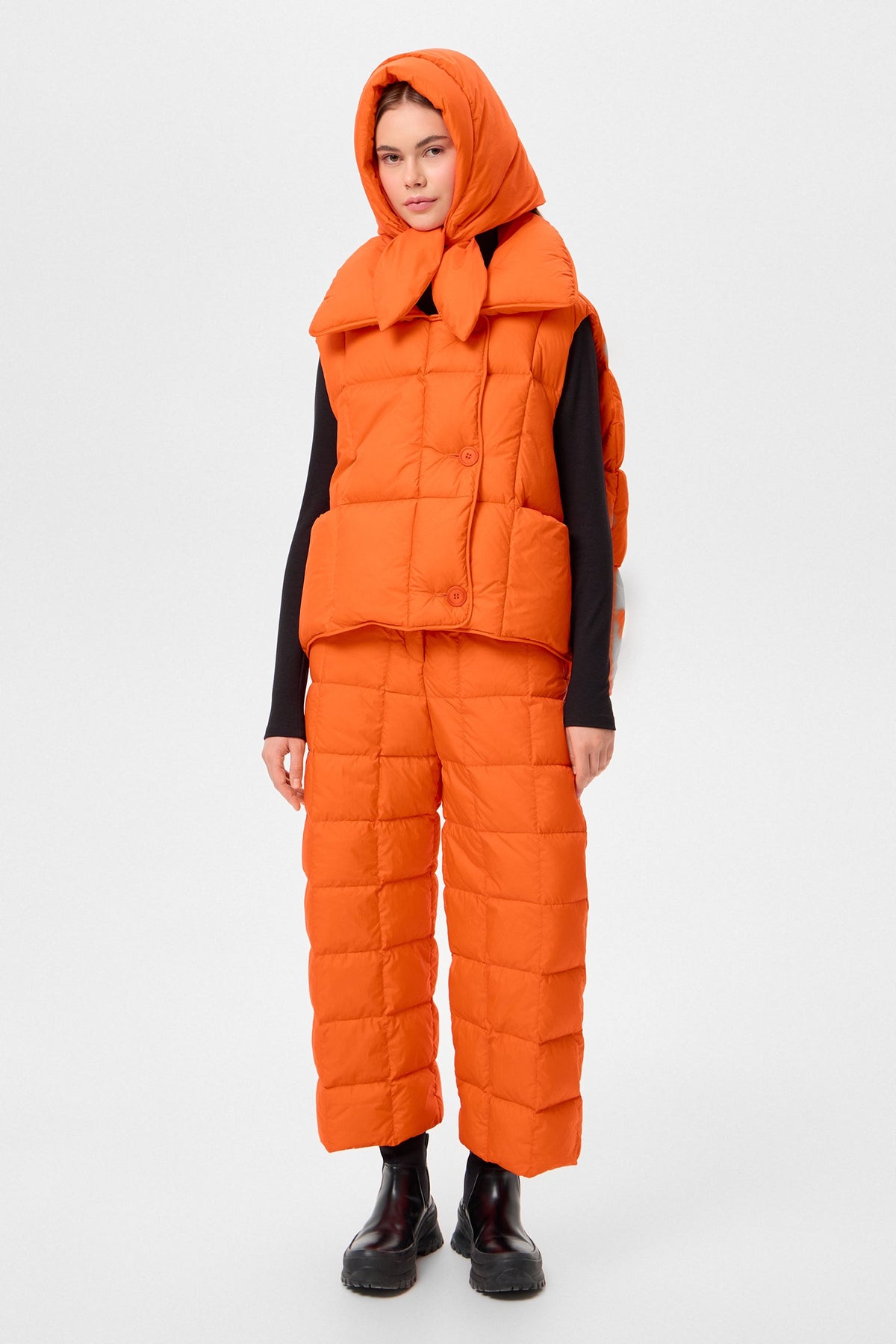 HUSTKA HOOD MICRO ORANGE - IENKI IENKI