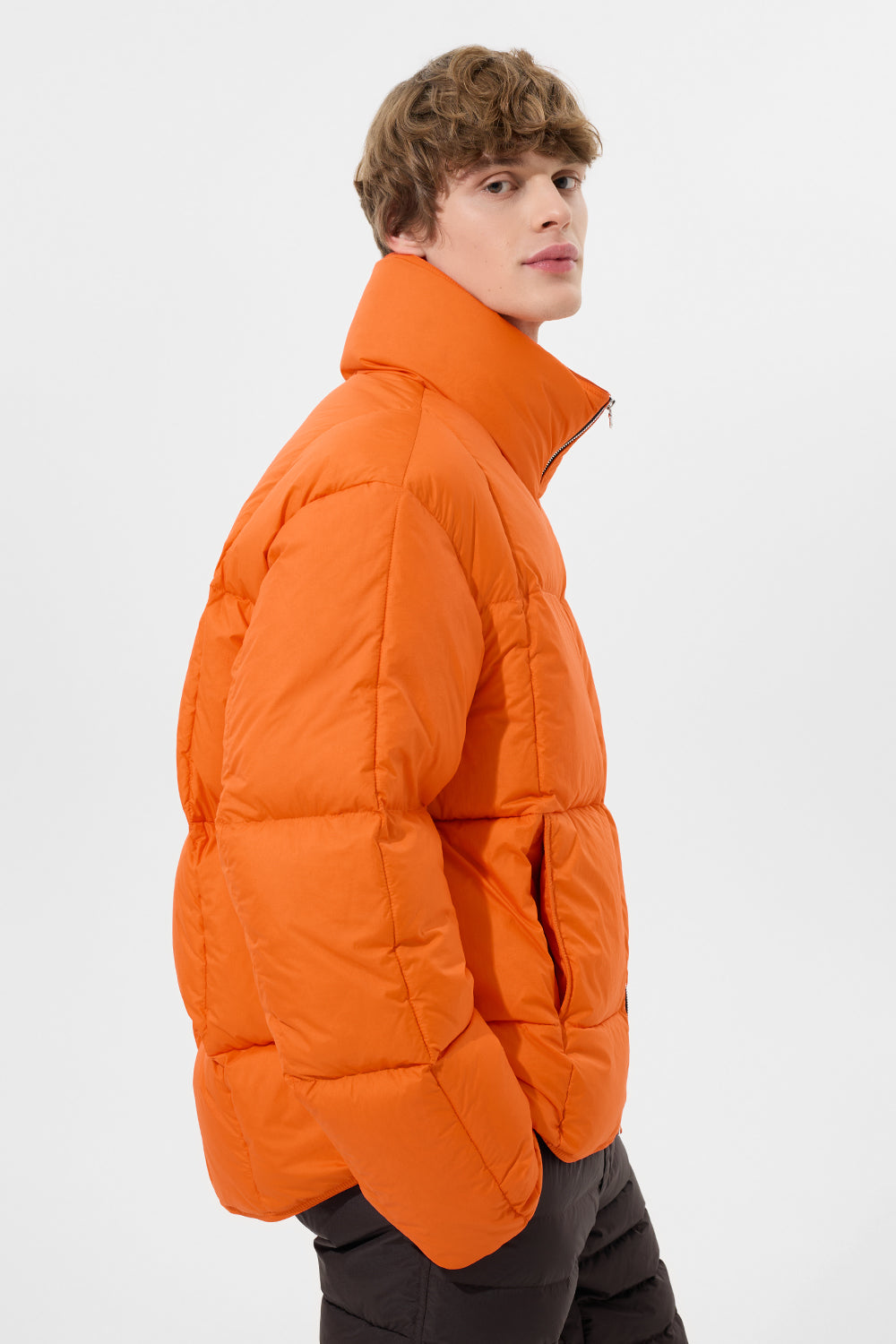 Jay Jacket Man Micro Orange