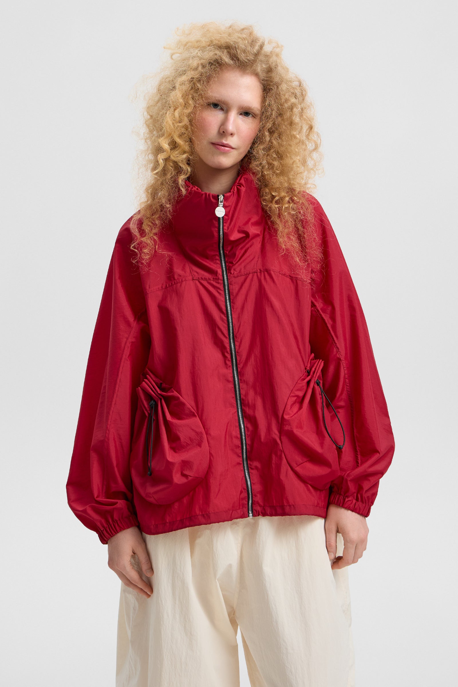 Pouch Jacket Flick Burgundy