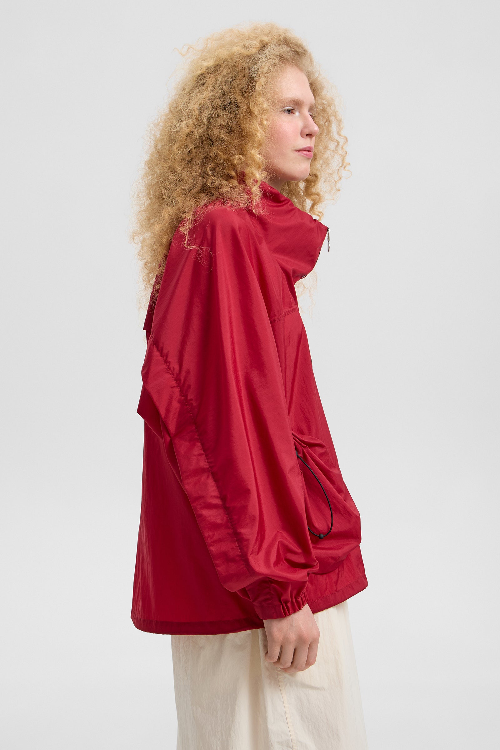 Pouch Jacket Flick Burgundy