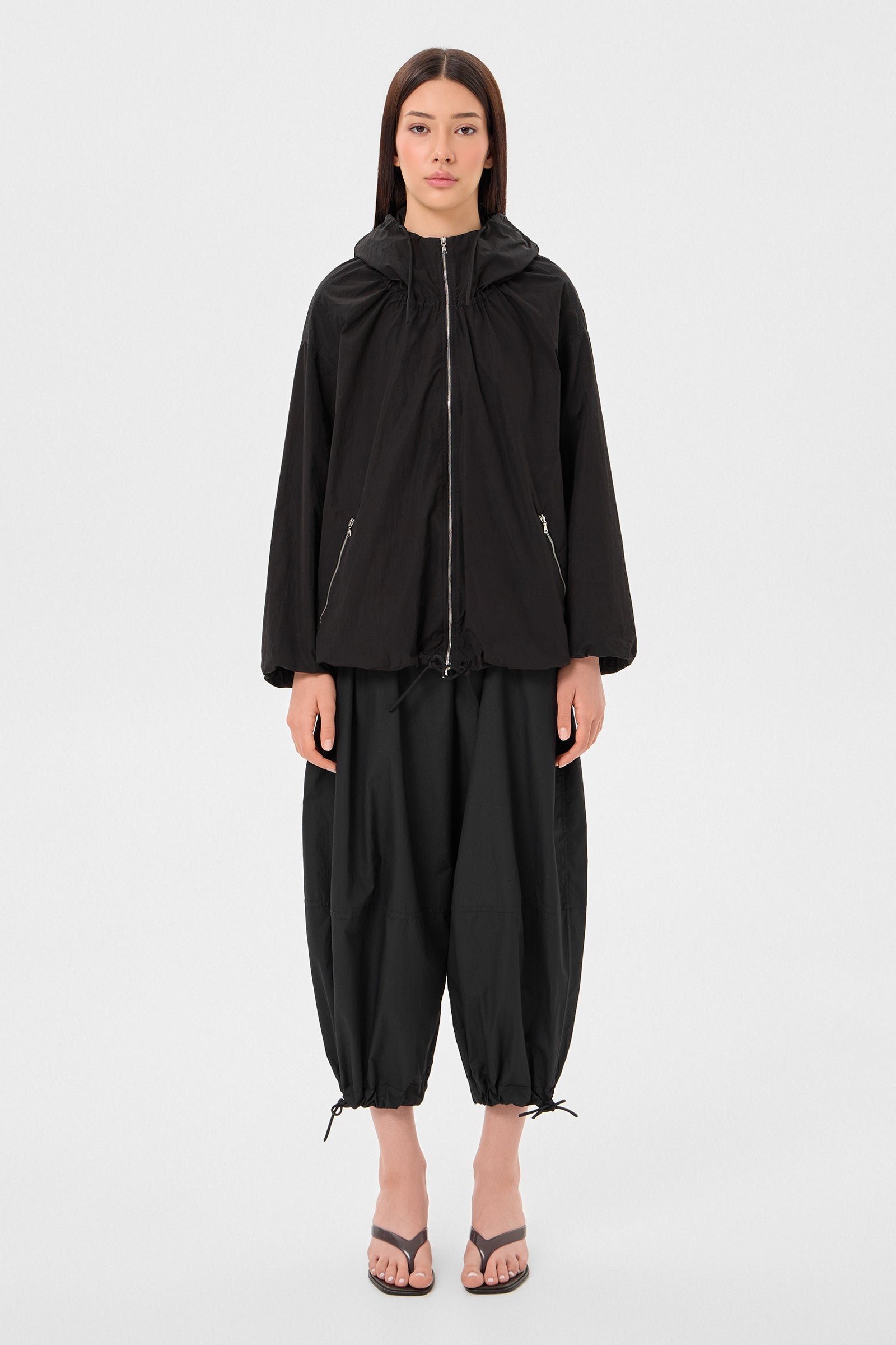 Light Balloon Pants Ketchup Black
