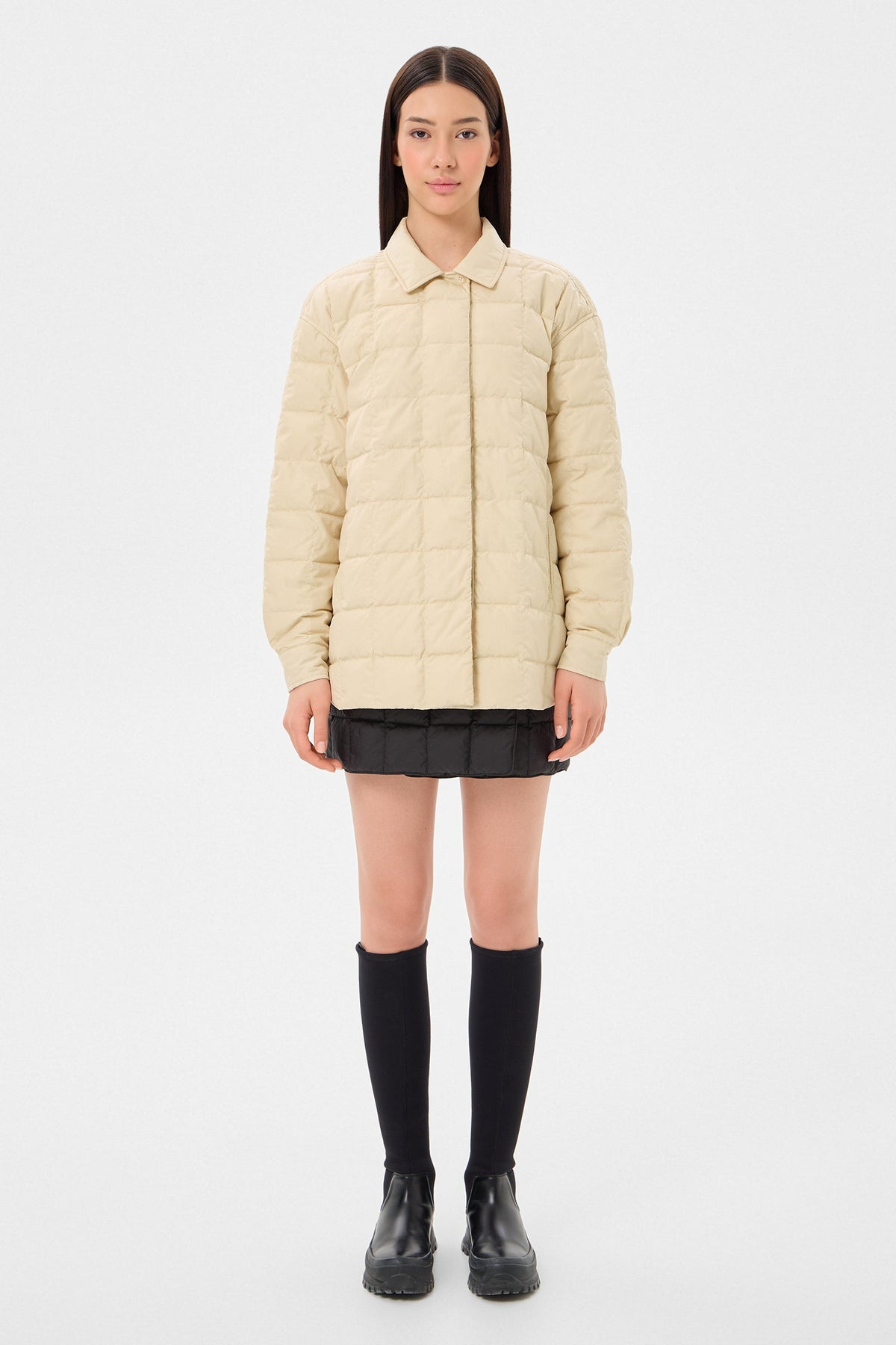 KALIK SHIRT ENNIO BEIGE - IENKI IENKI