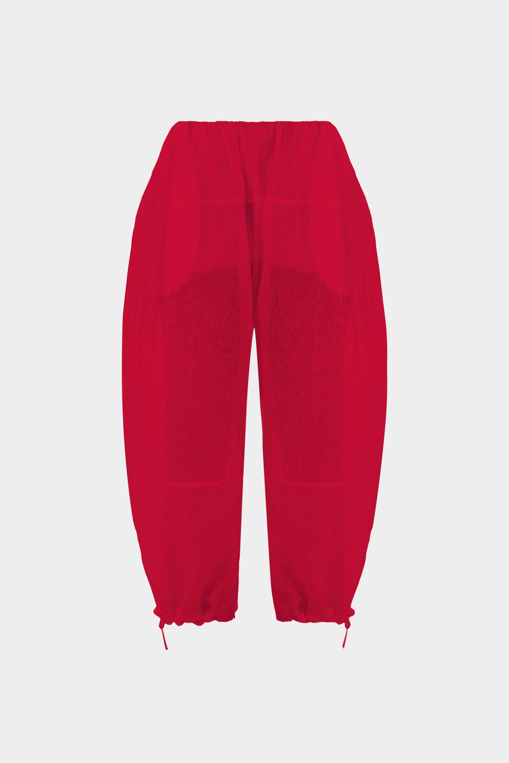 LIGHT BALLON PANTS GABY RED - IENKI IENKI