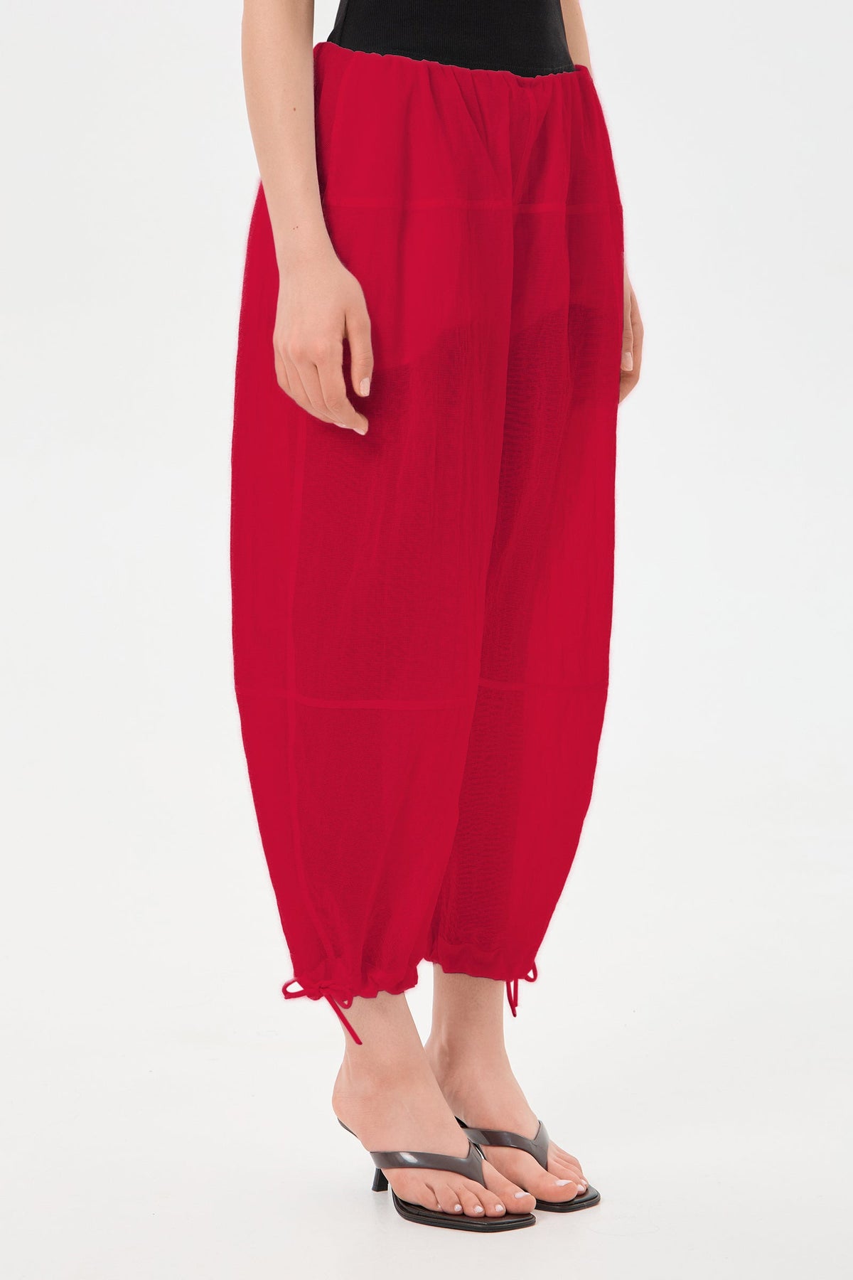 LIGHT BALLON PANTS GABY RED - IENKI IENKI