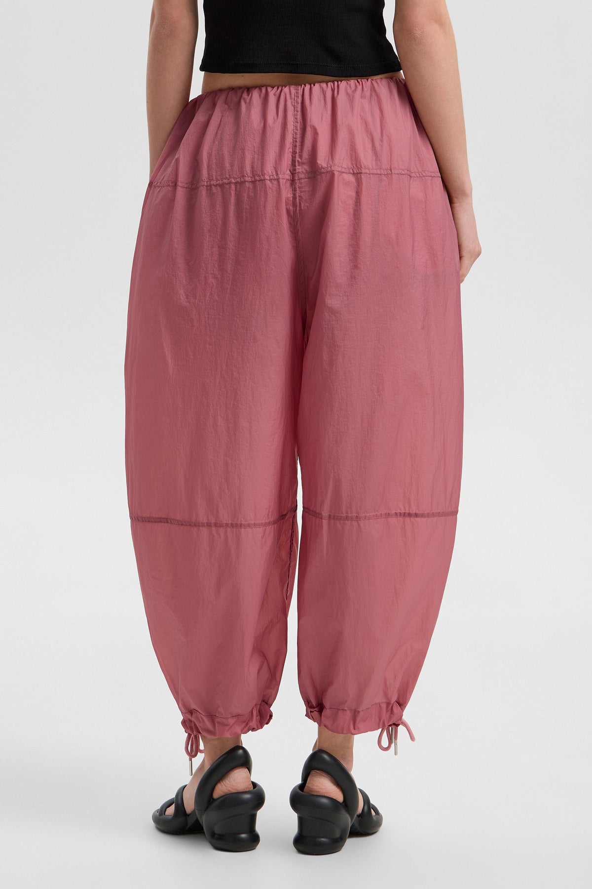 LIGHT BALLON PANTS MICRO ROSE - IENKI IENKI