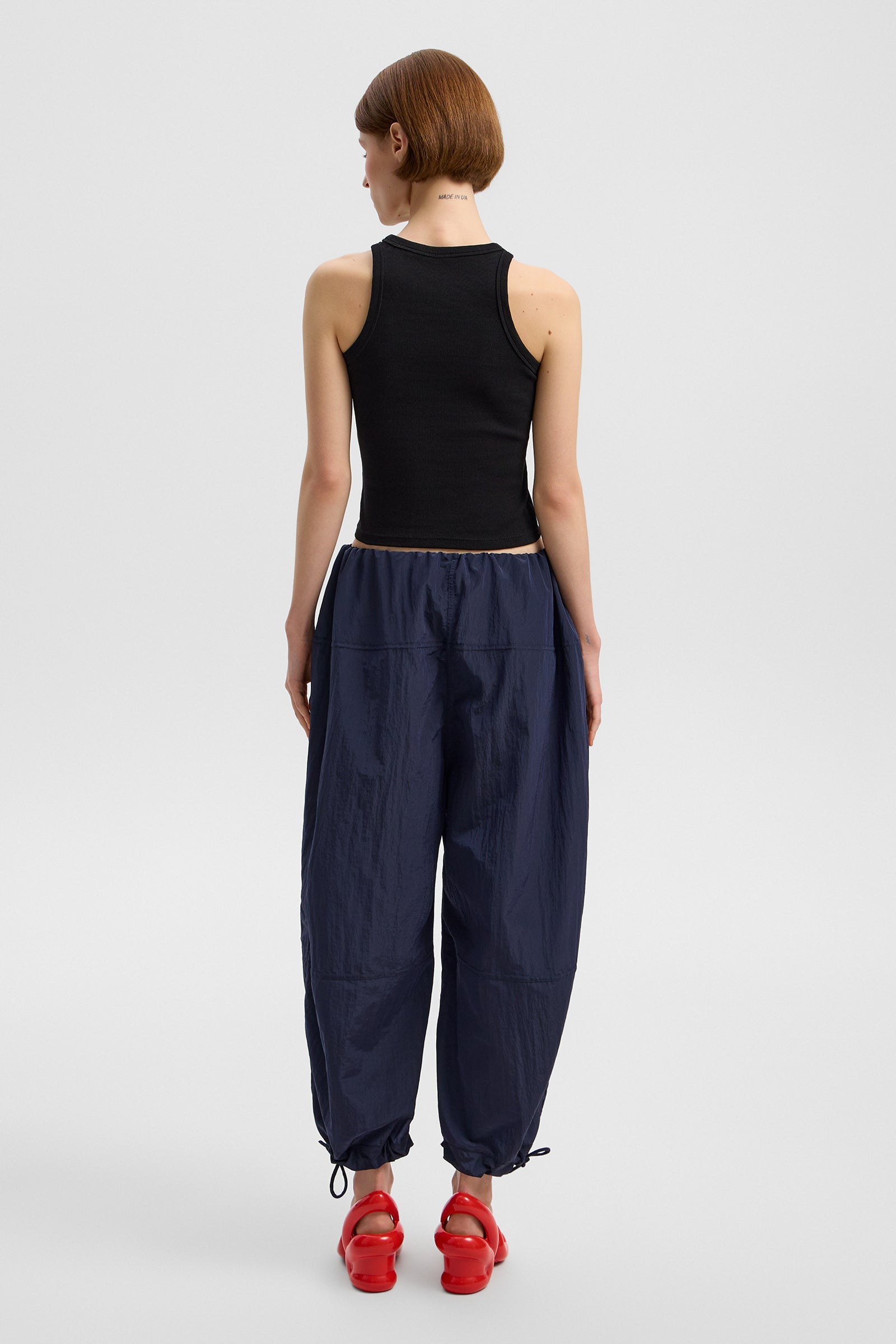 LIGHT BALLON PANTS MIRA NAVY - IENKI IENKI