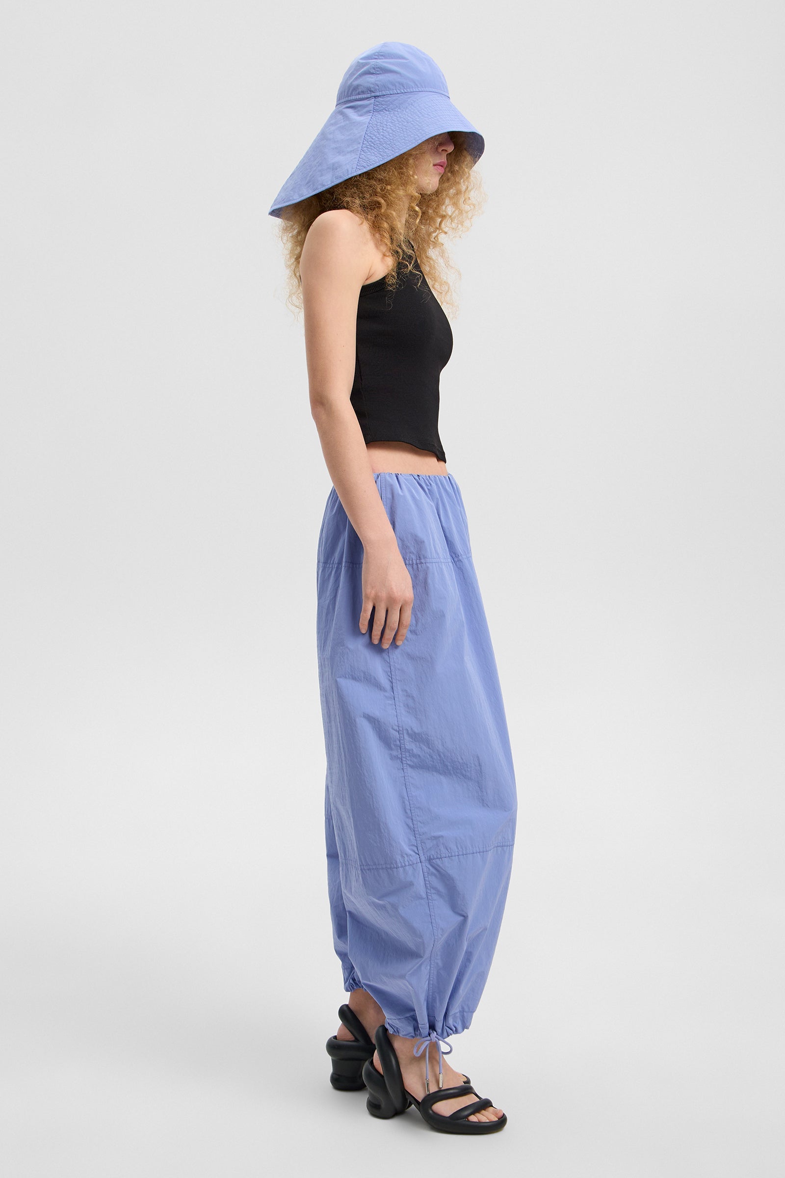 LIGHT BALLON PANTS SCOOTER BLUE - IENKI IENKI
