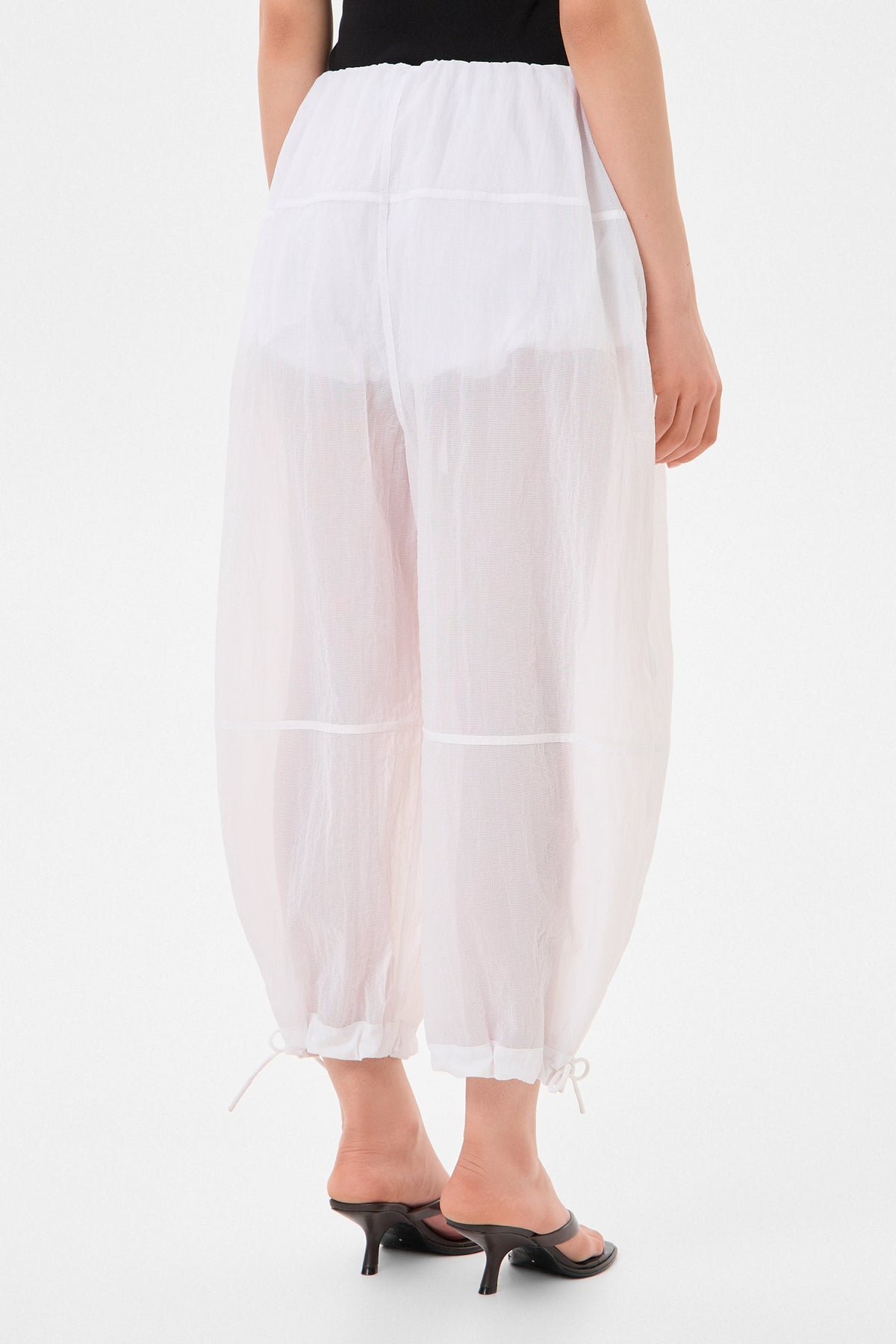 Light Balloon Pants Gaby White - IENKI IENKI