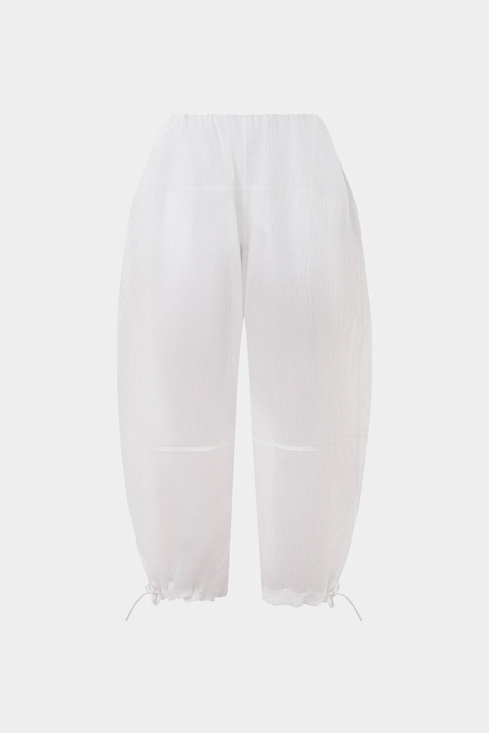 Light Balloon Pants Gaby White - IENKI IENKI