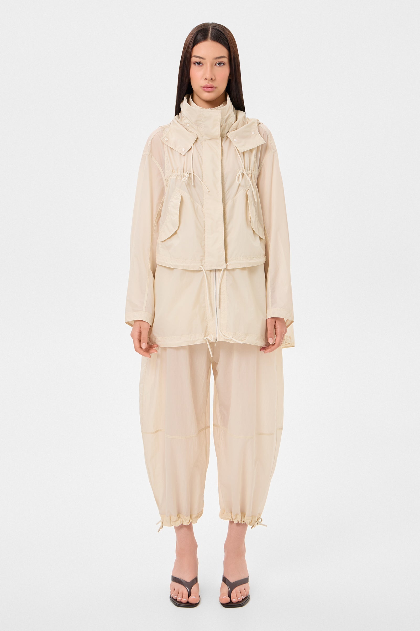 Light Ember Coat Ketchup Beige - IENKI IENKI