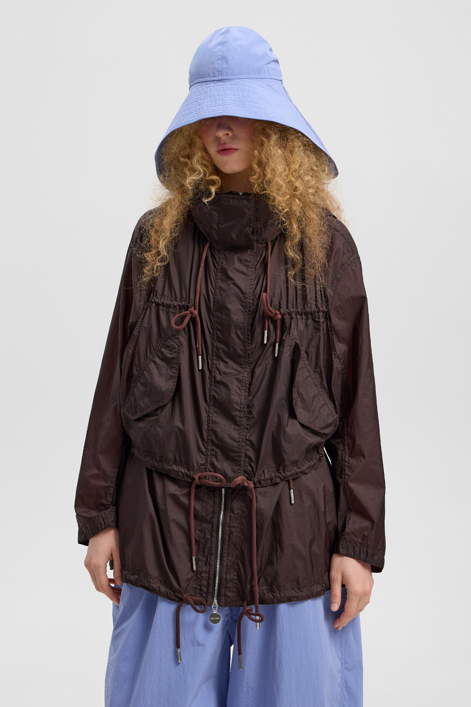 Light Ember Coat Micro Brown - IENKI IENKI