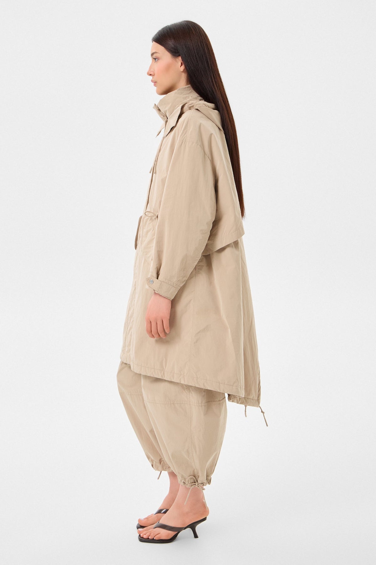 Marshal Parka Scooter Beige - IENKI IENKI