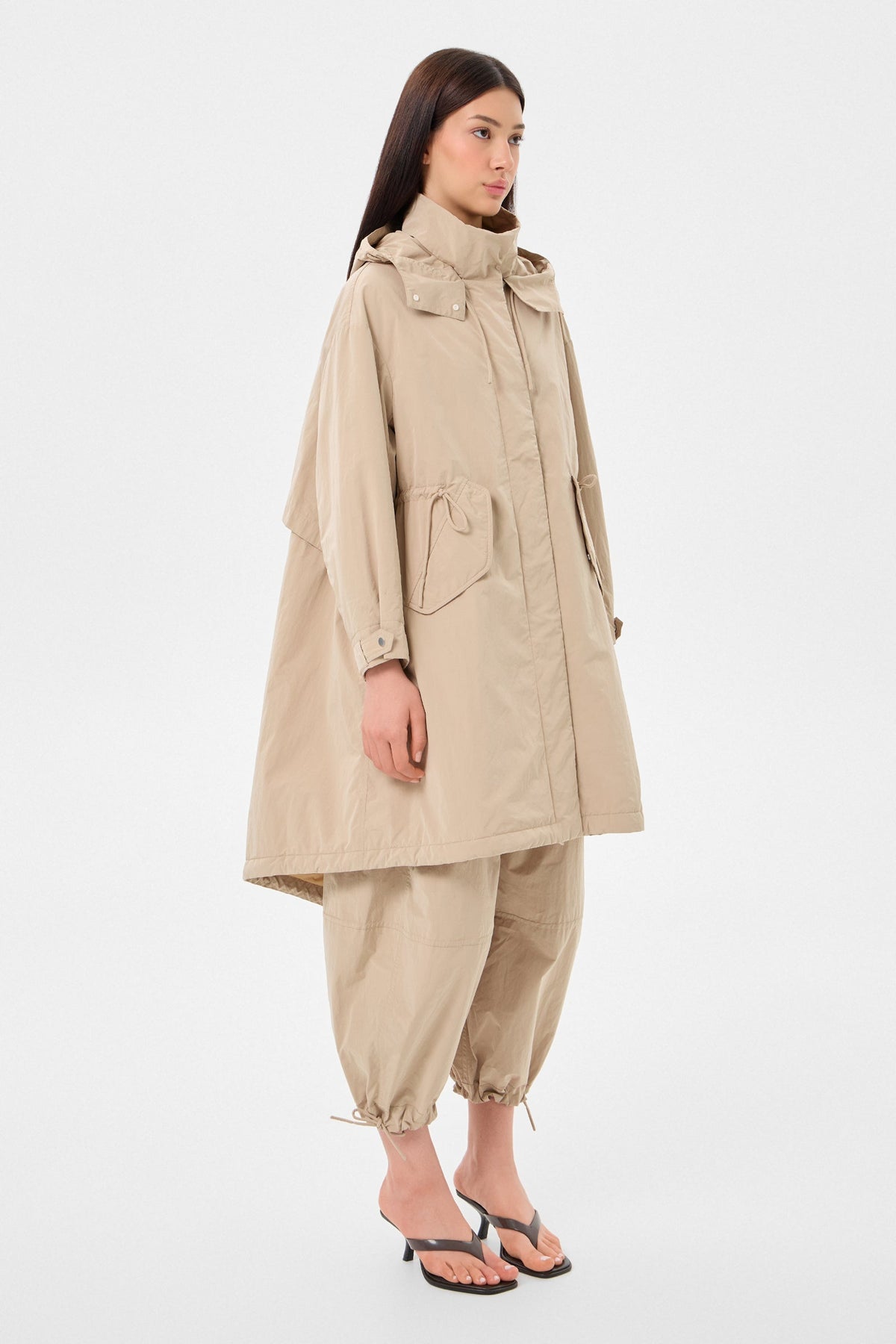 Marshal Parka Scooter Beige - IENKI IENKI