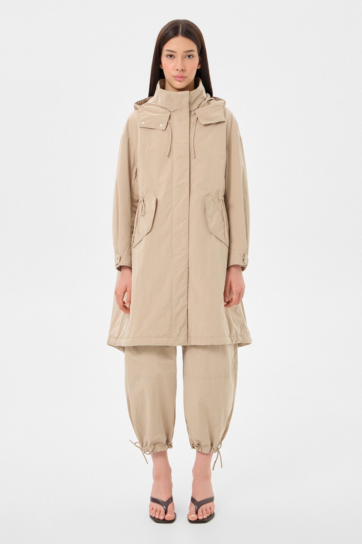 Marshal Parka Scooter Beige - IENKI IENKI