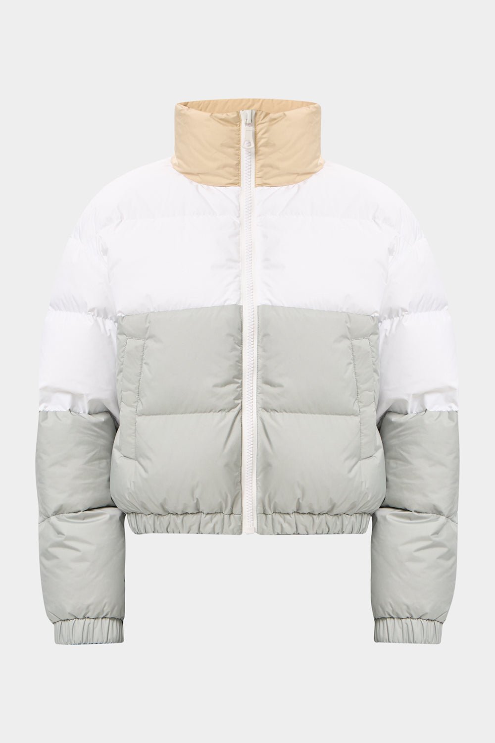 MULTI APRES SKI COOL JACKET TEC BEIGE + WHITE+ GREY - IENKI IENKI