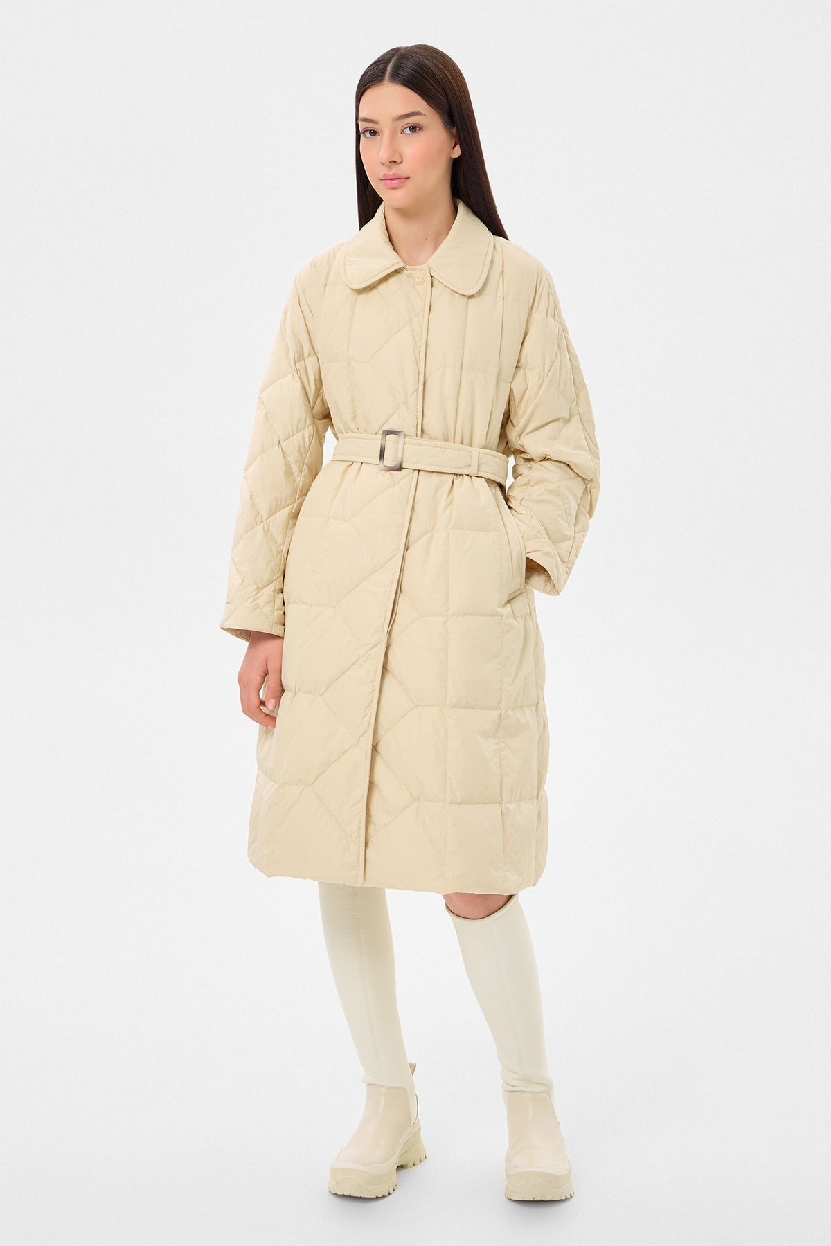 WINTER COAT ENNIO BEIGE - IENKI IENKI