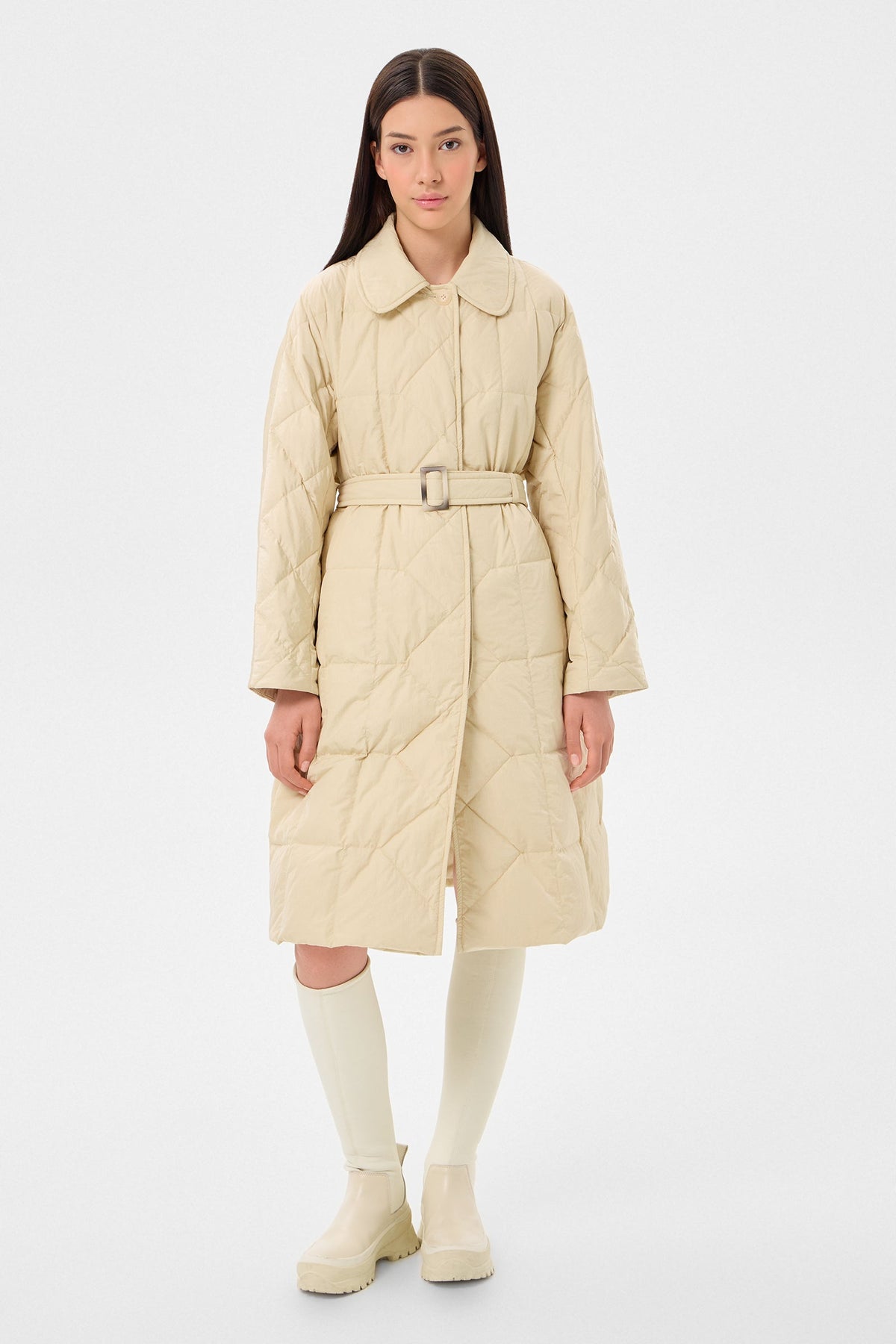 WINTER COAT ENNIO BEIGE - IENKI IENKI