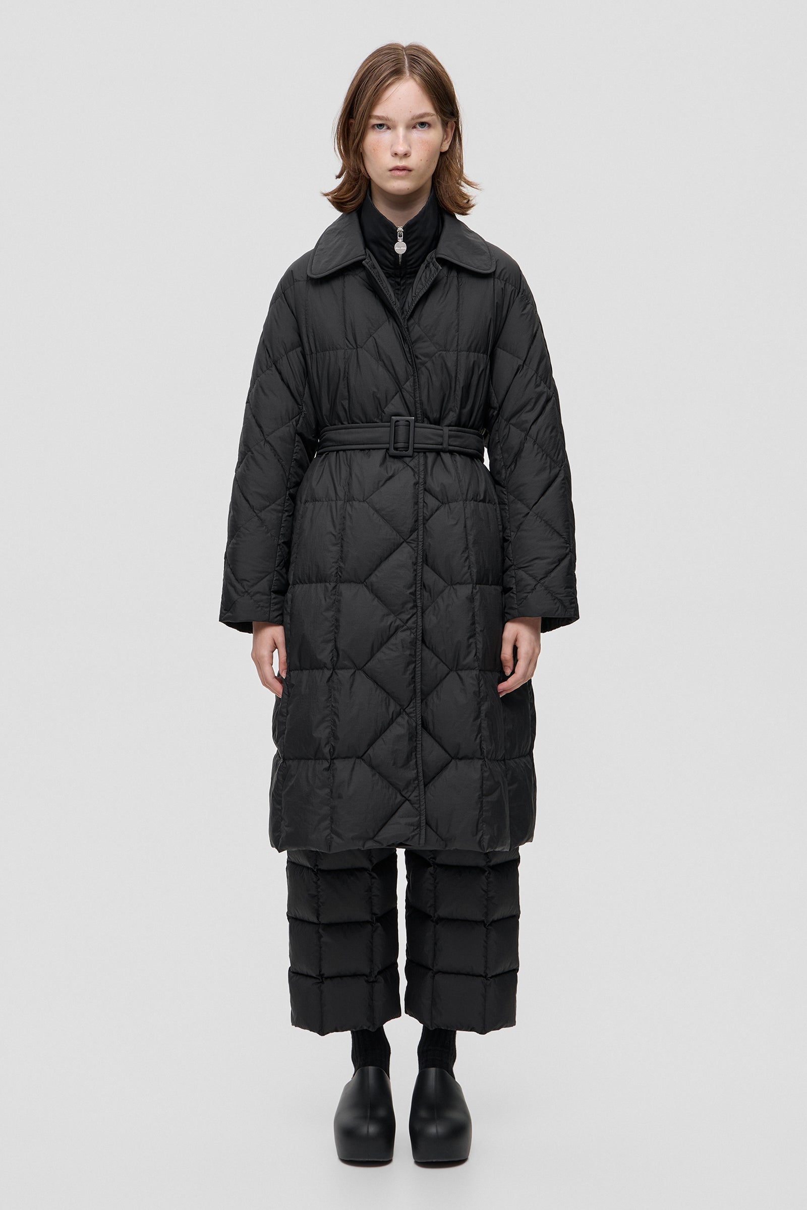 WINTER COAT MICRO BLACK - IENKI IENKI
