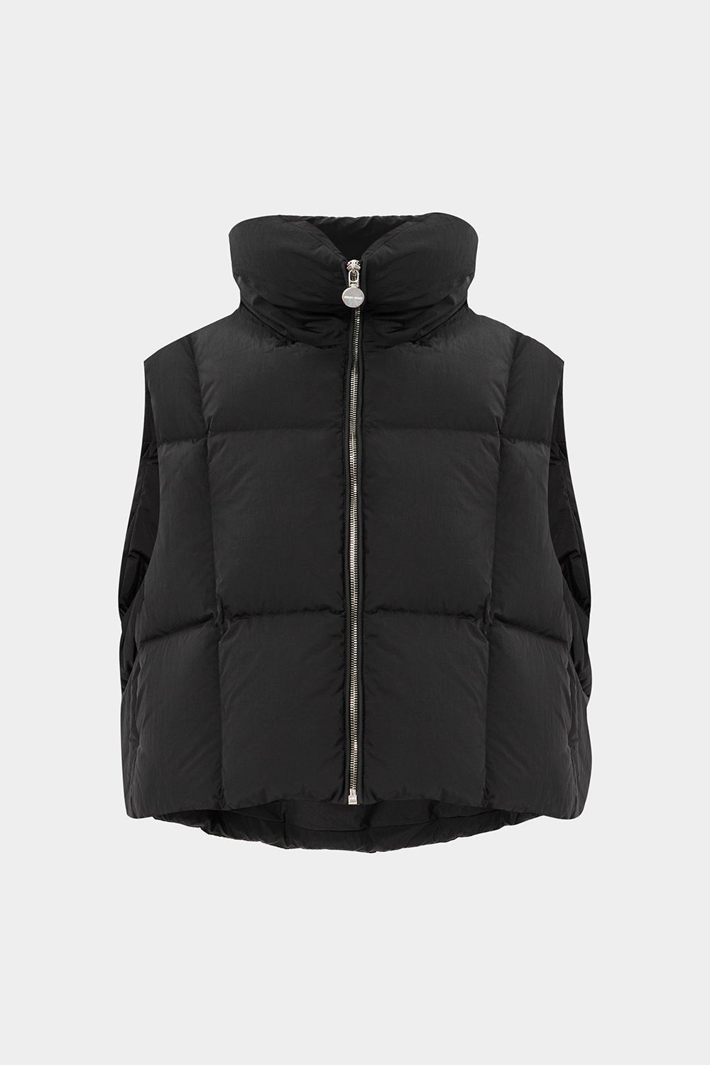 ZIP VEST ENNIO BLACK - IENKI IENKI