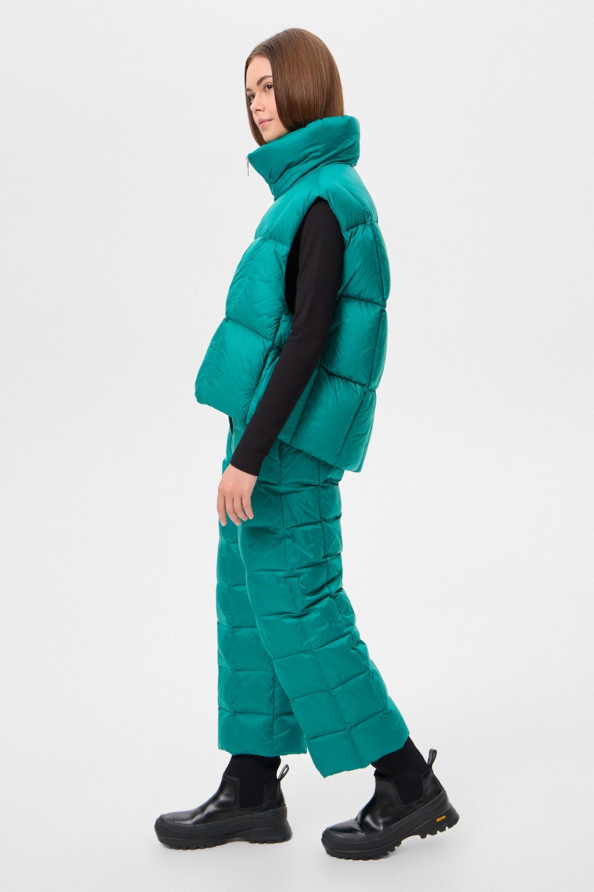ZIP VEST LEON GREEN - IENKI IENKI