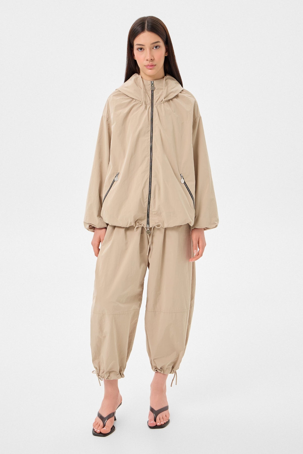 Zuma Jacket Scooter Beige - IENKI IENKI