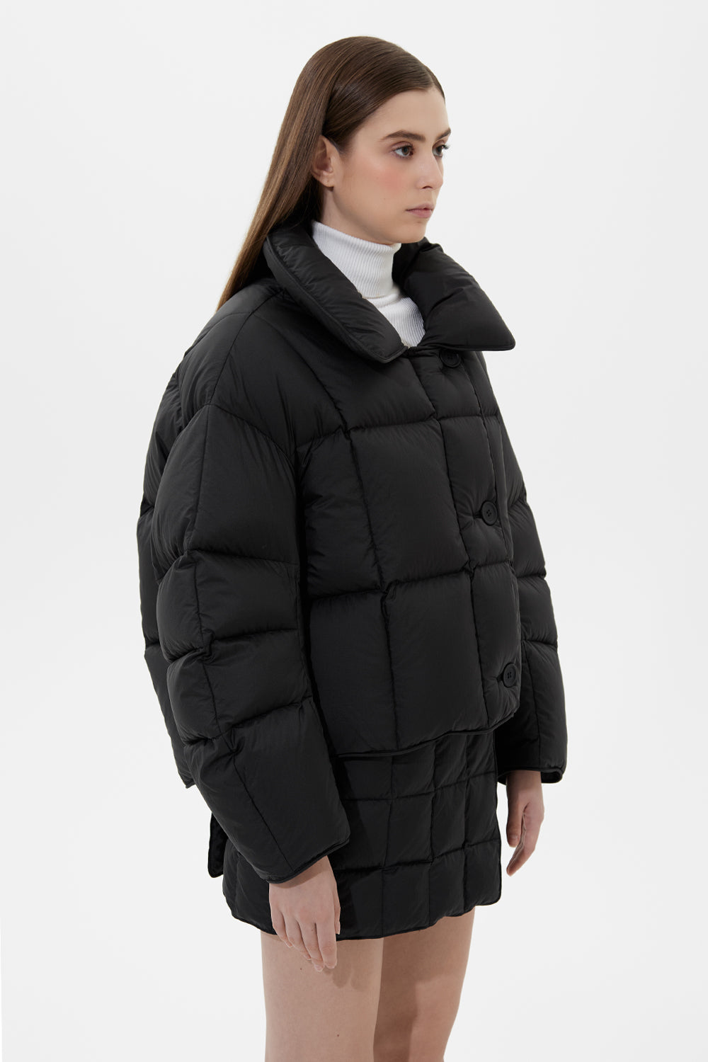 Cozy Cloud Jacket Micro Black