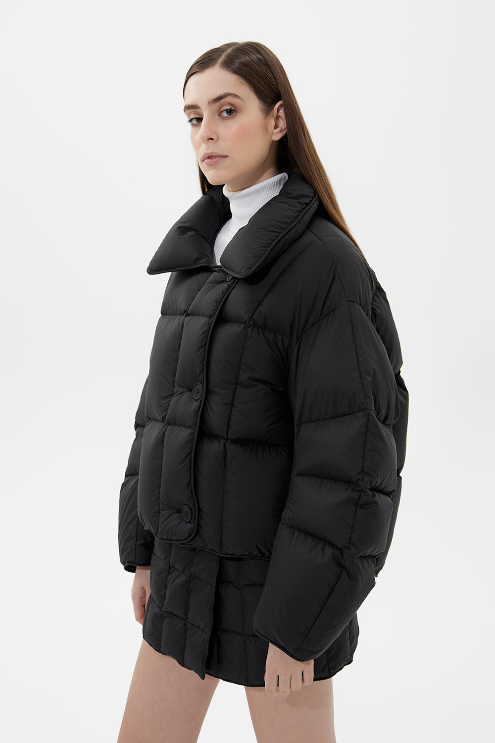 Cozy Cloud Jacket Micro Black