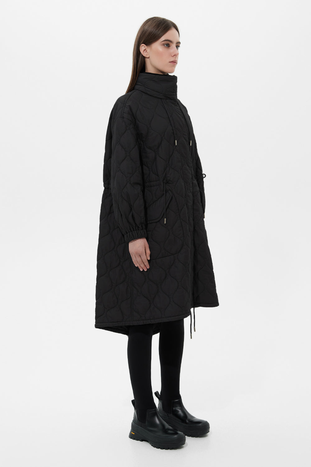 Light Parka Ketchup Black