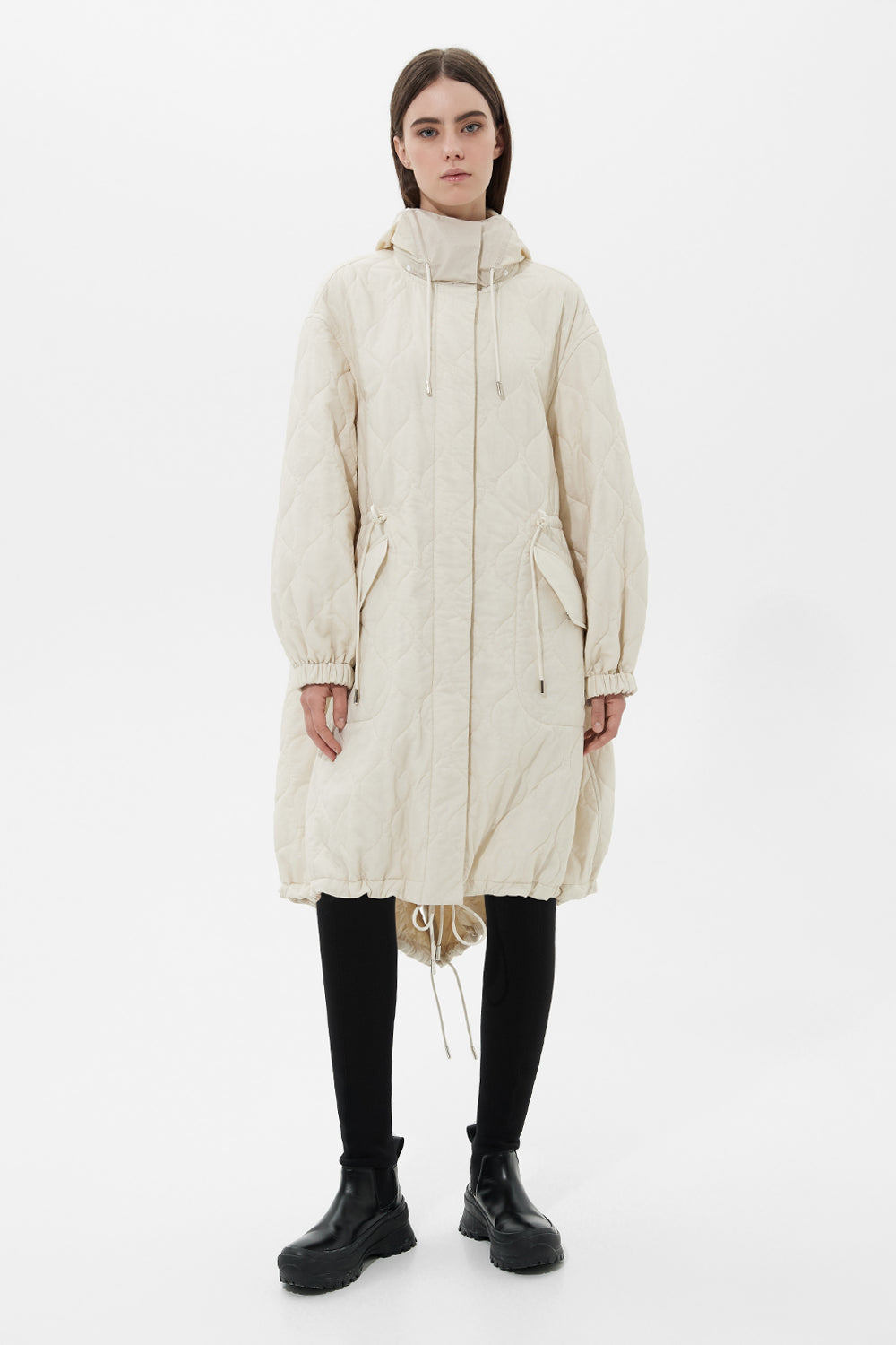 Light Parka Ketchup Beige