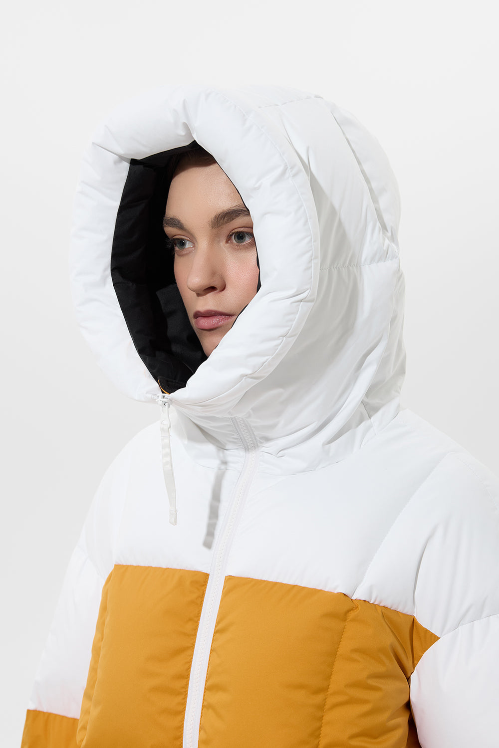 Double Apres Ski Wendy Jacket Tec White + Tec Amber