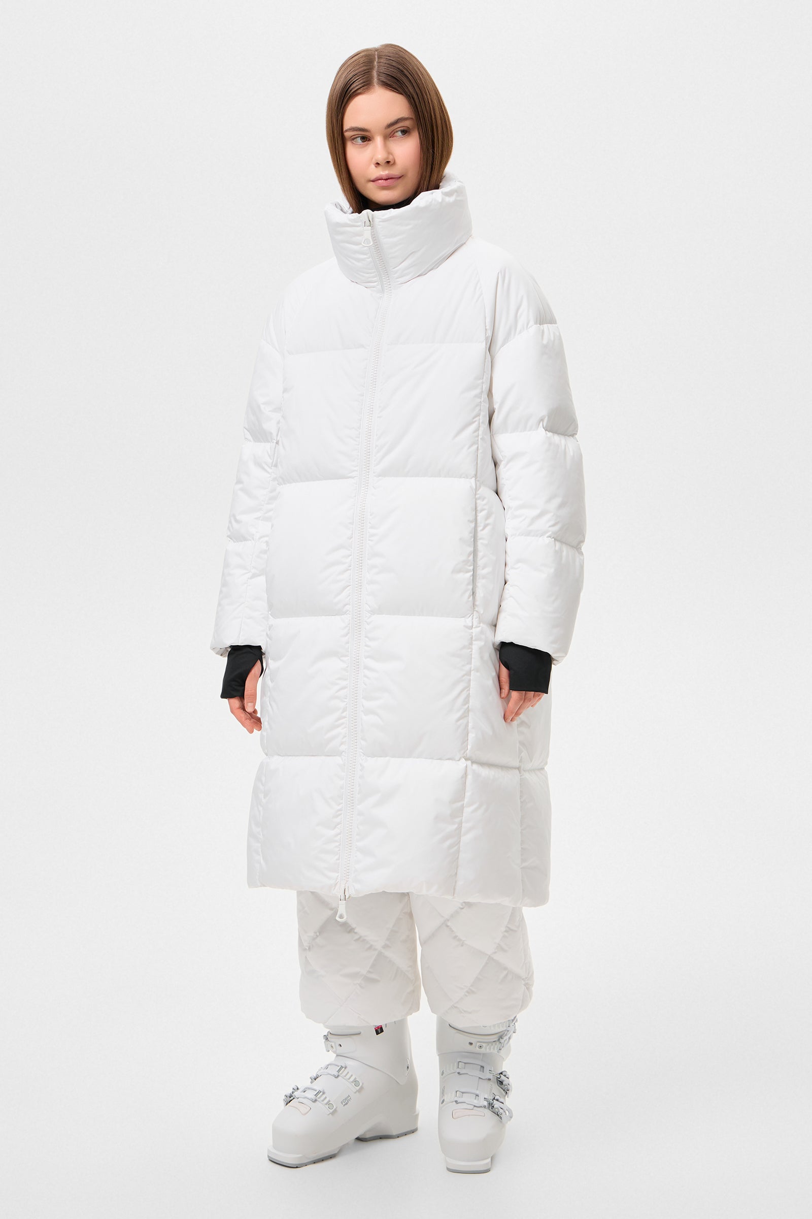 Apres Ski Lavignia Coat Tec White