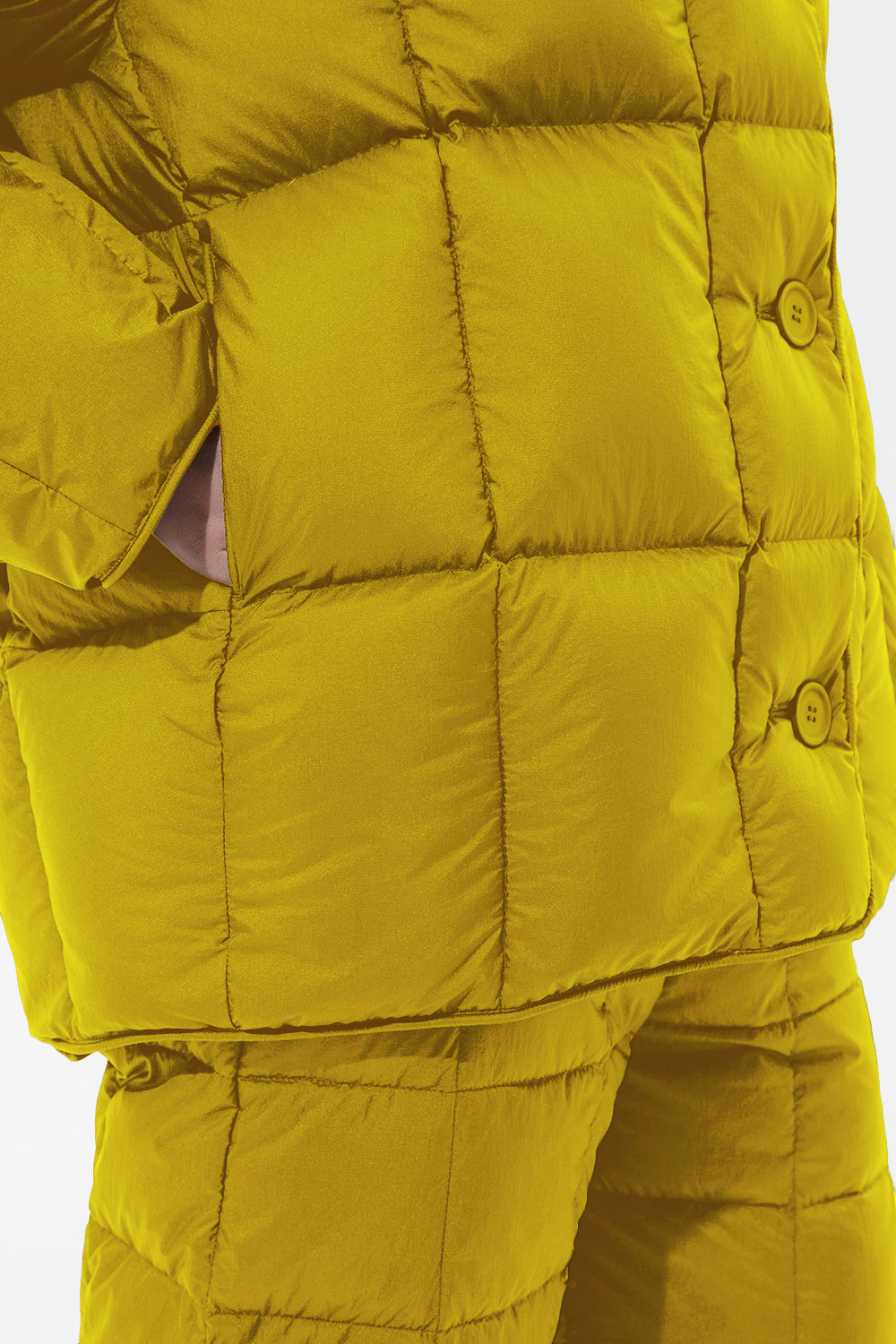 Cozy Nimbo Jacket Micro Mustard