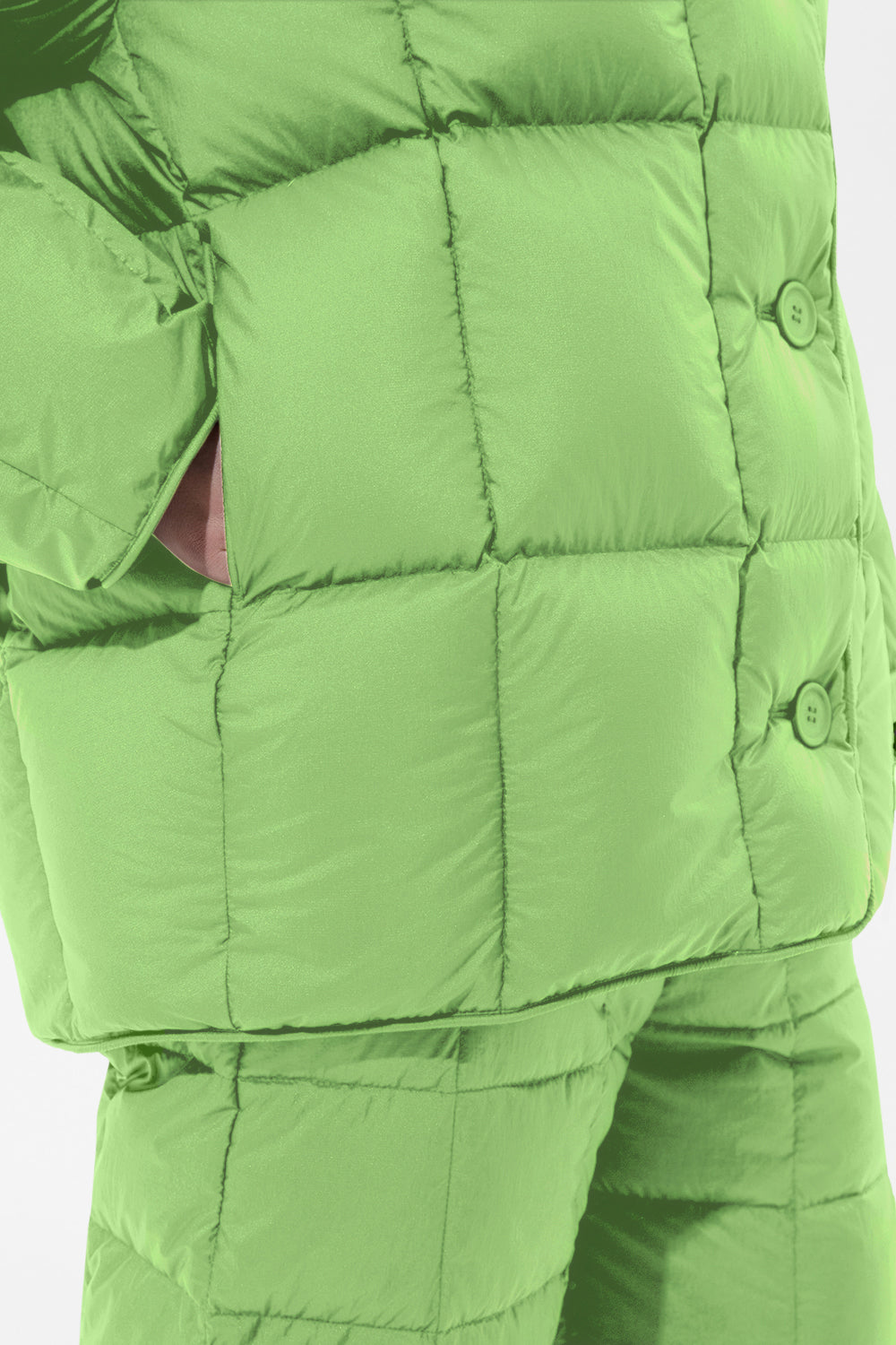 Cozy Nimbo Jacket Micro Lime