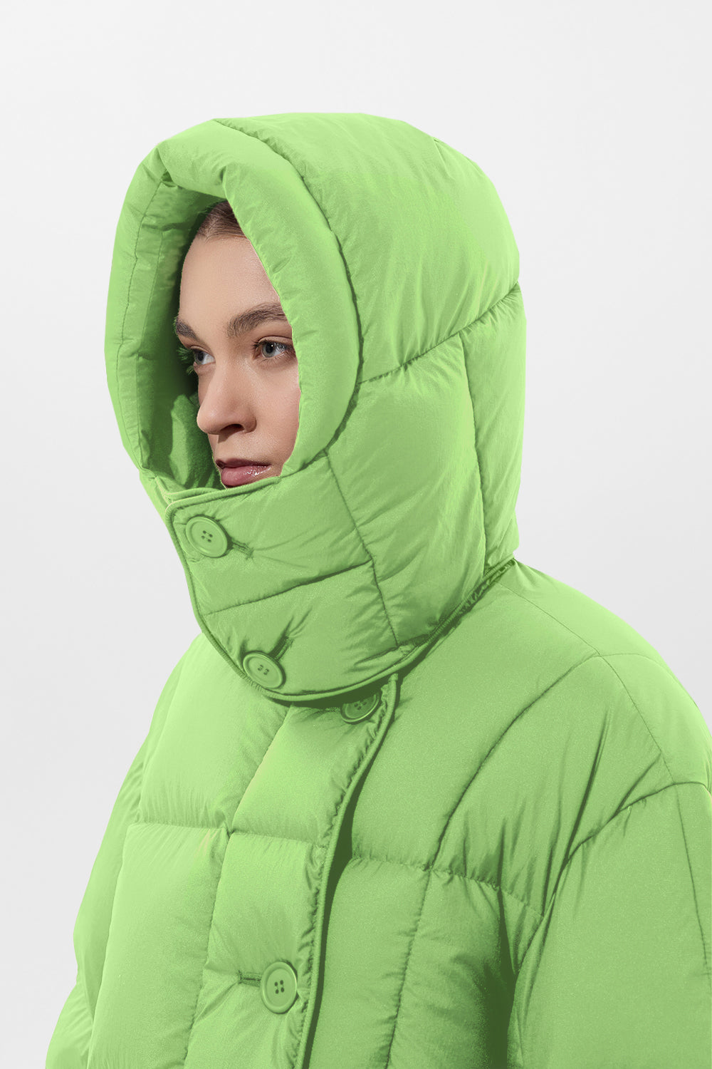 Cozy Nimbo Jacket Micro Lime