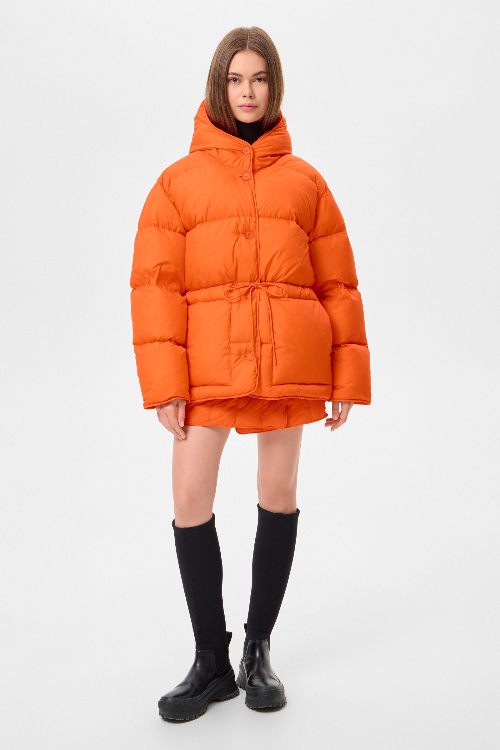 Cozy Michlin Jacket Micro Orange
