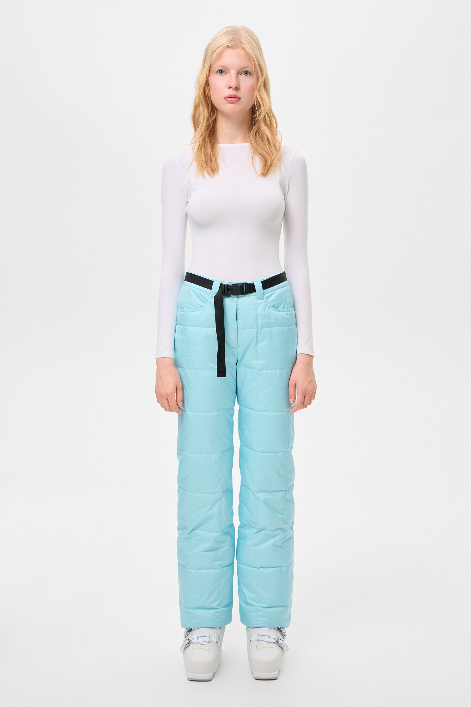 Apres Ski Chalet Pants Tec Aqua